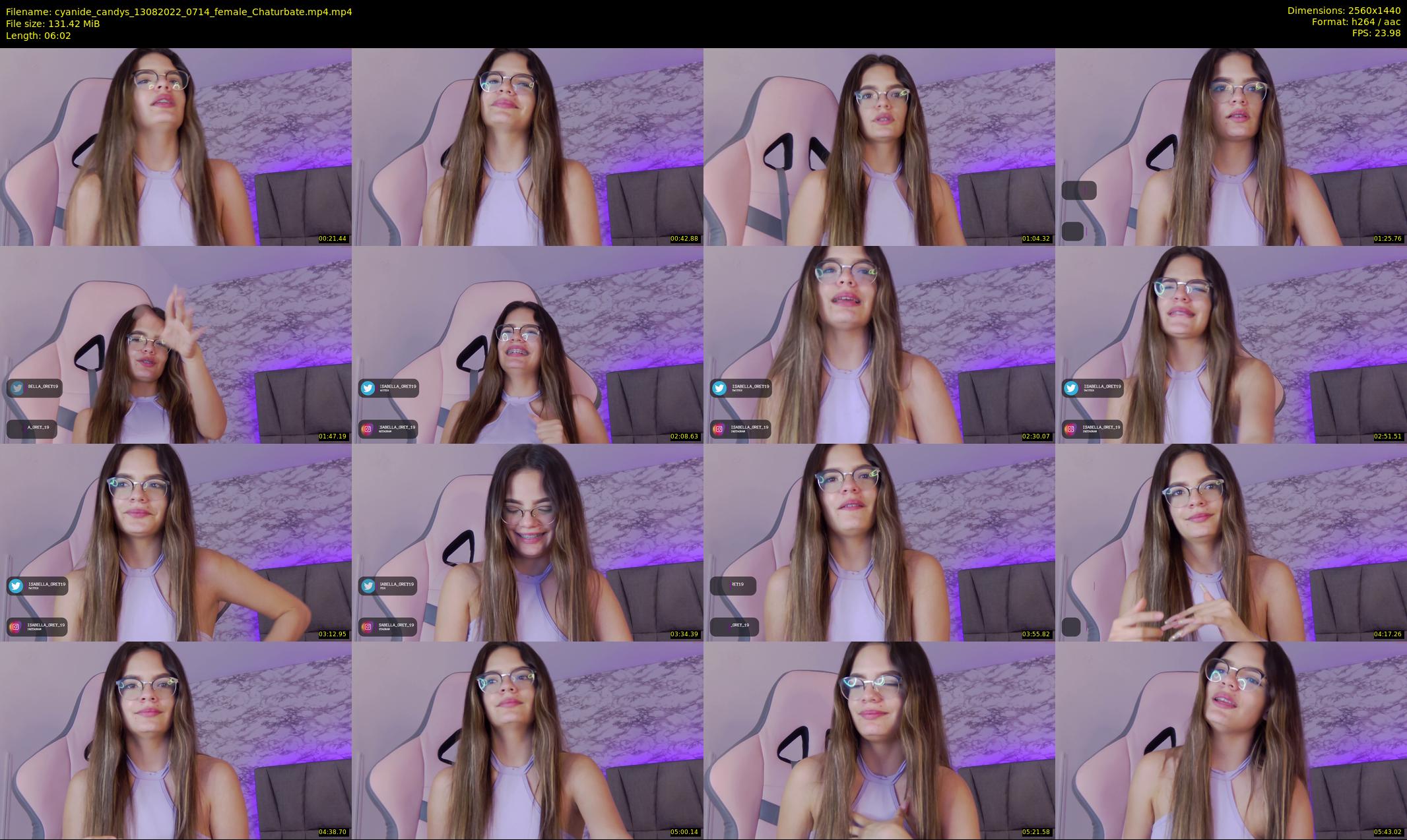 cyanide_candys — 7 minute Chaturbate female cam show recording, 1080p, Aug 13, 2022