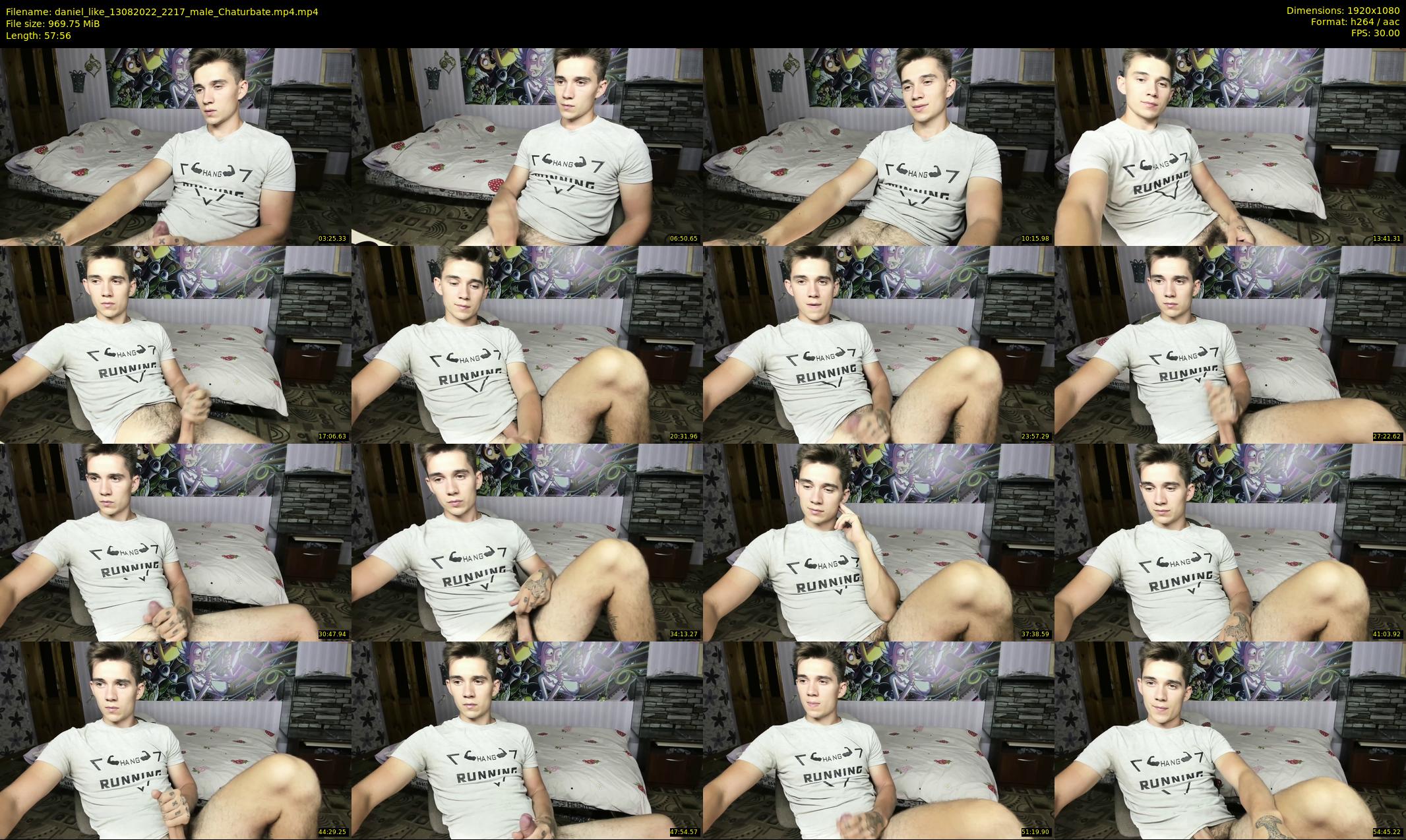 daniel_like — 58 minute Chaturbate male cam show recording, 1080p, Aug 13, 2022