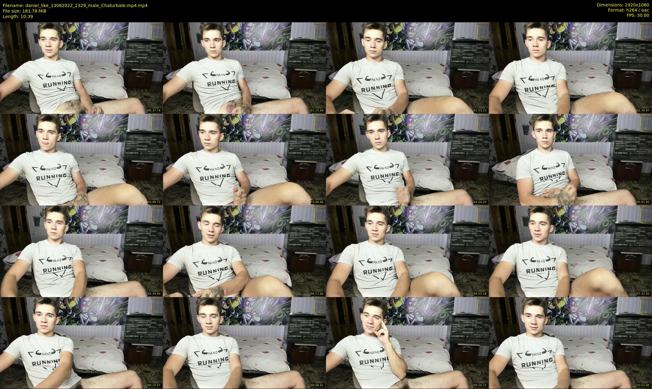 daniel_like — 11 minute Chaturbate male cam show recording, 1080p, Aug 13, 2022