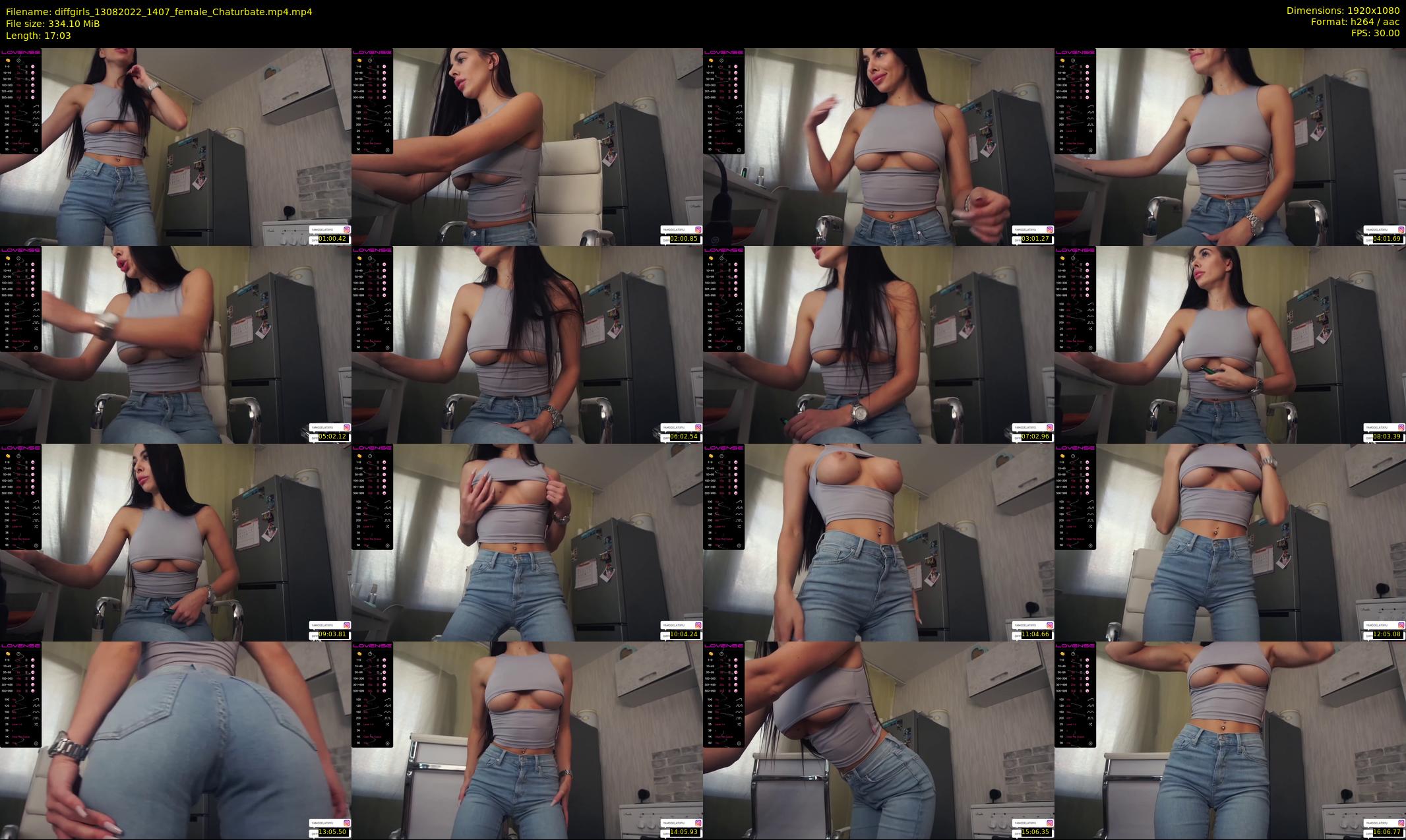 diffgirls — 18 minute Chaturbate female cam show recording, 1080p, Aug 13, 2022