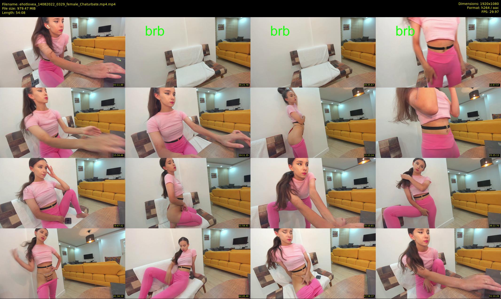 ehotlovea — 55 minute Chaturbate female cam show recording, 1080p, Aug 14, 2022