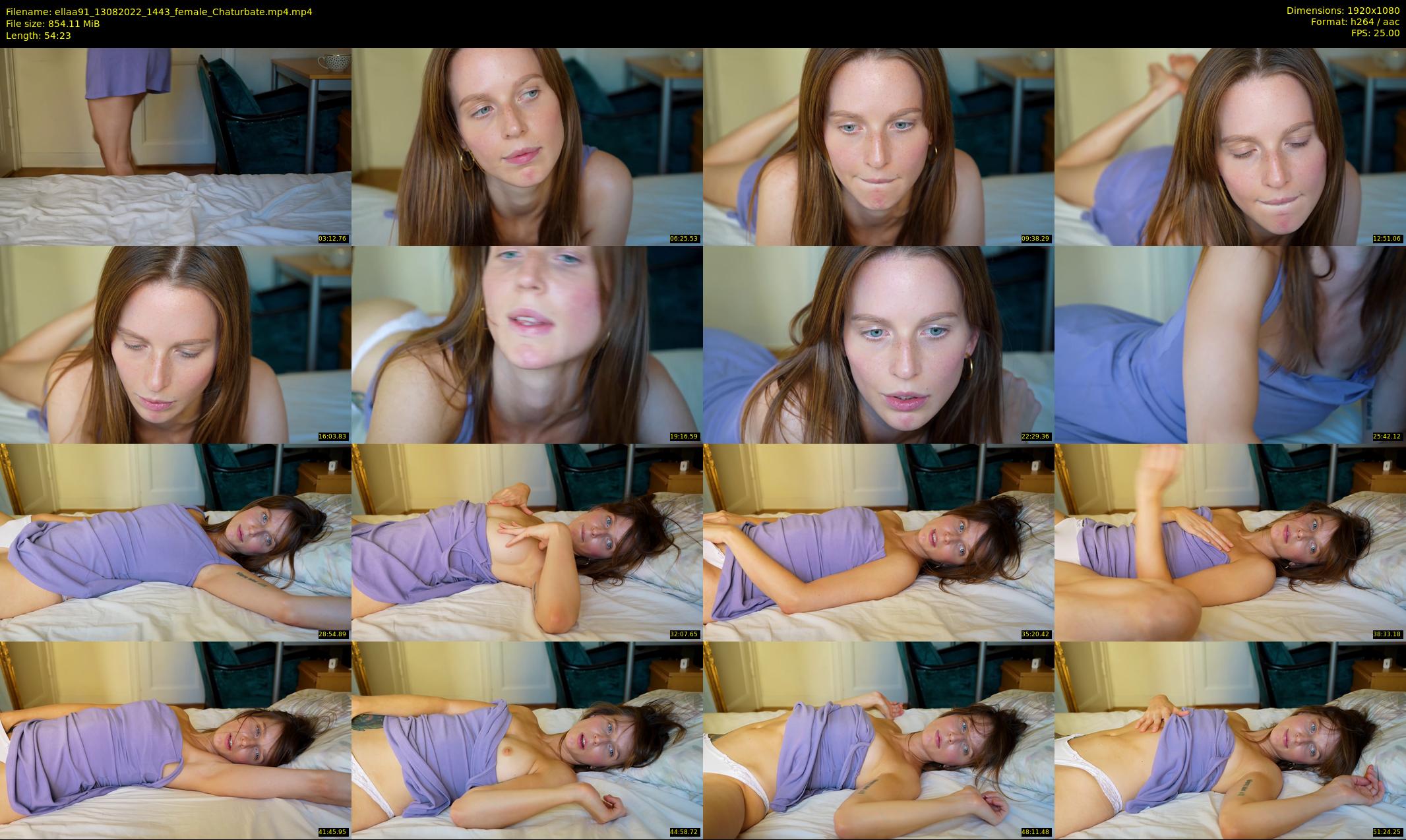 ellaa91 — 55 minute Chaturbate female cam show recording, 1080p, Aug 13, 2022