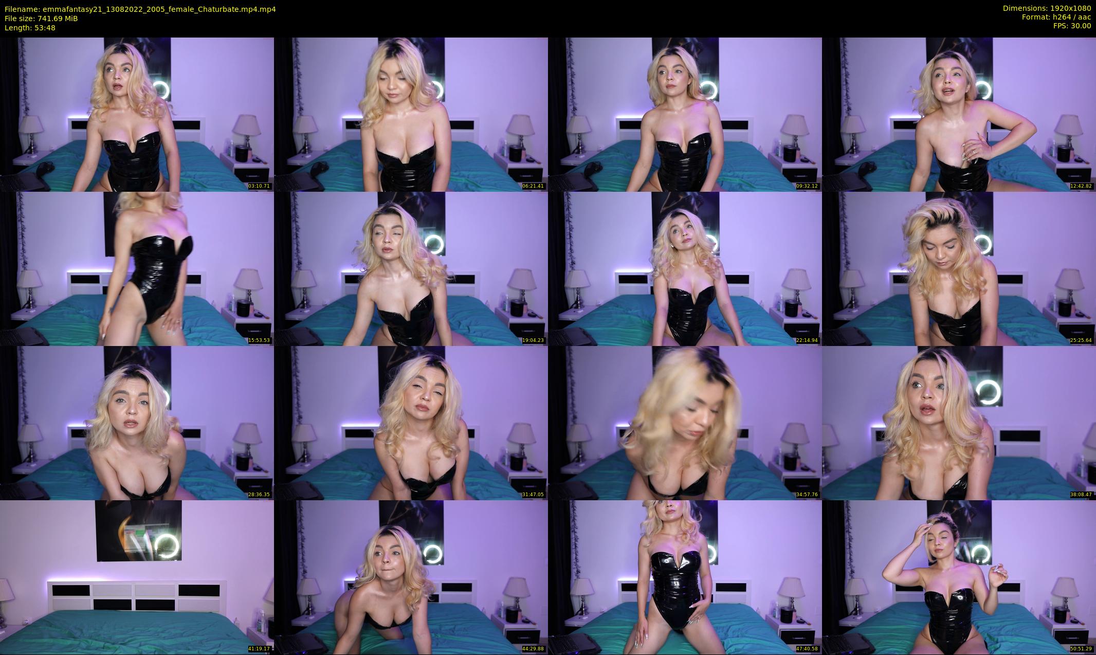 emmafantasy21 — 54 minute Chaturbate couple cam show recording, 1080p, Aug 13, 2022