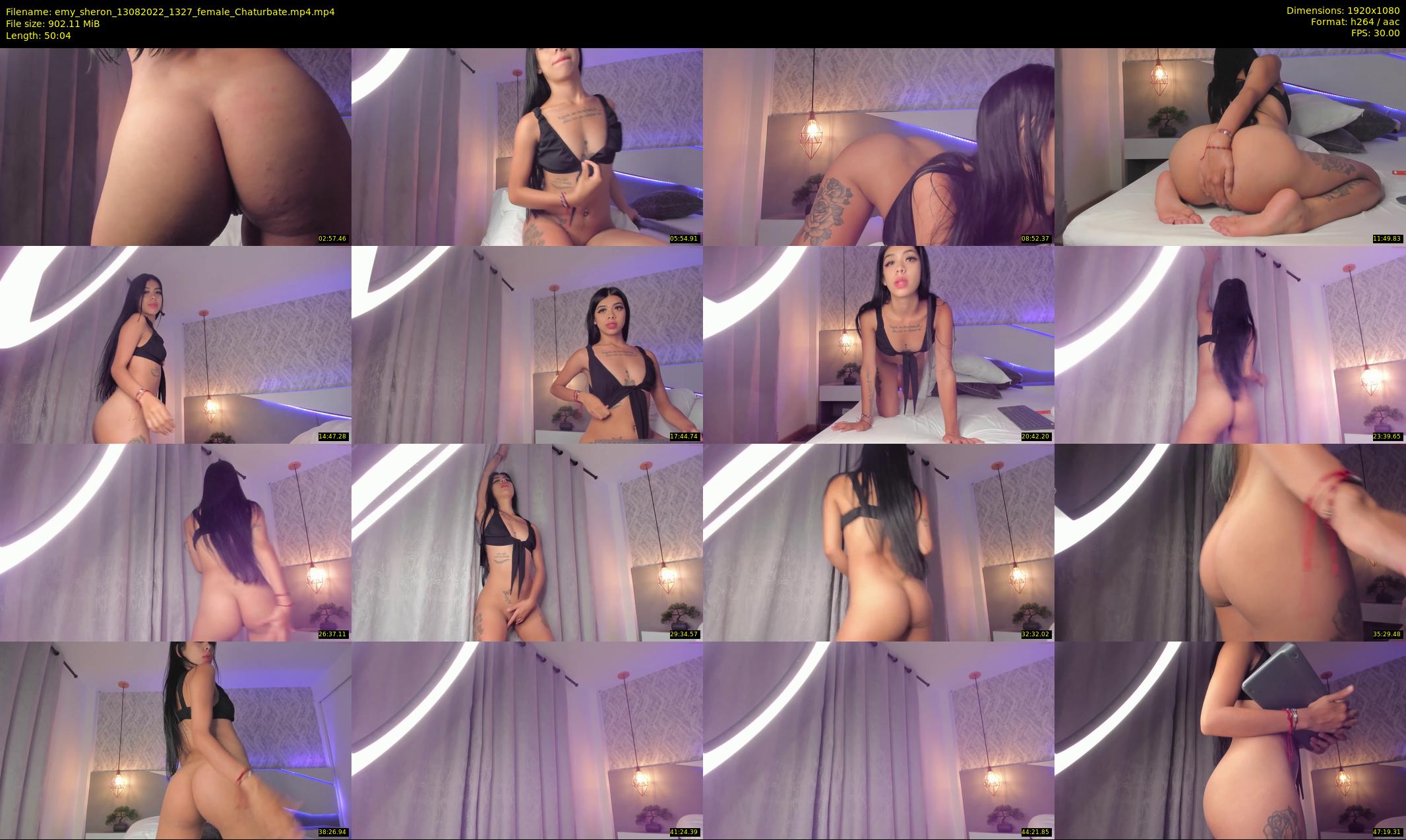 emy_sheron — 51 minute Chaturbate female cam show recording, 1080p, Aug 13, 2022