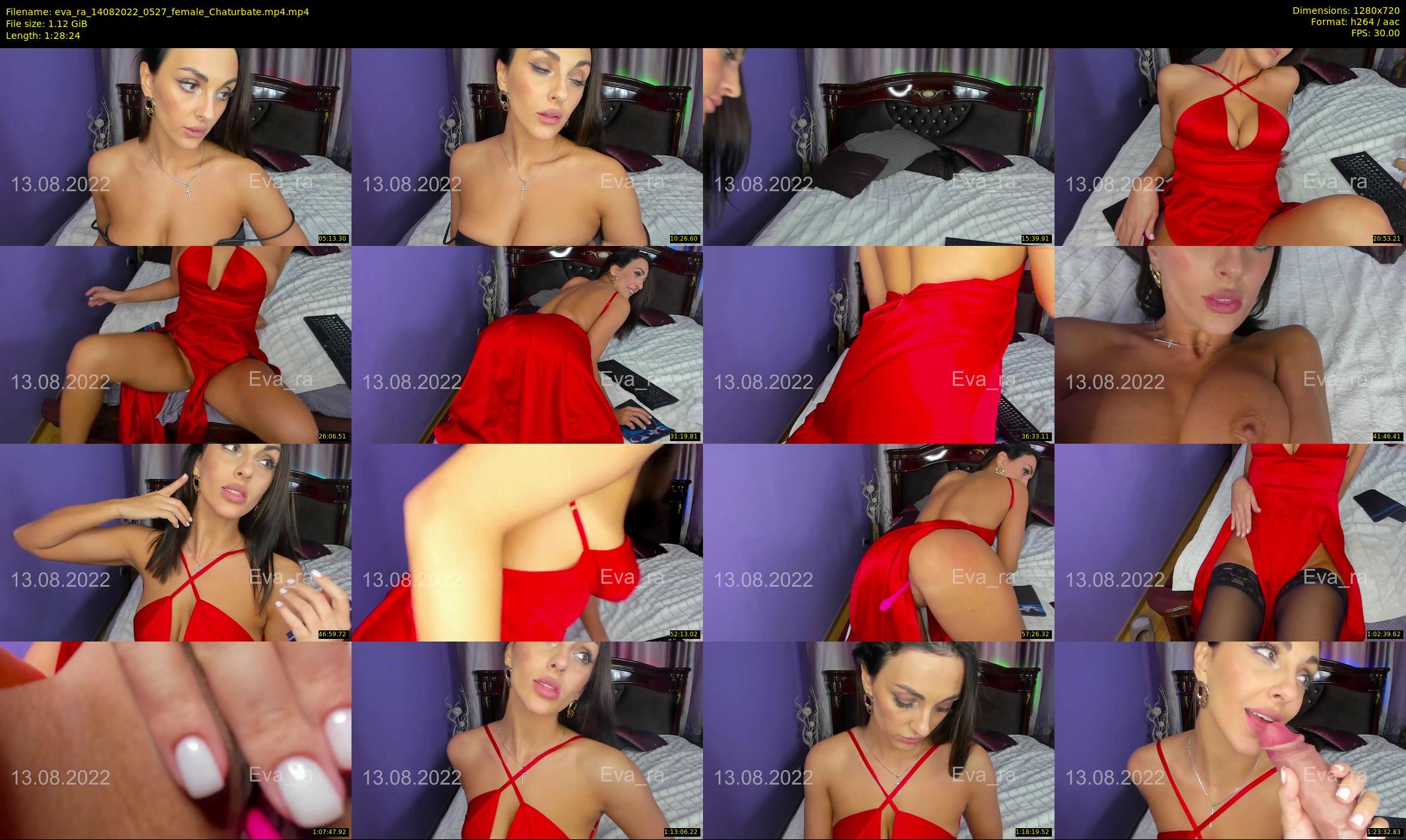 eva_ra — 89 minute Chaturbate female cam show recording, 720p, Aug 14, 2022