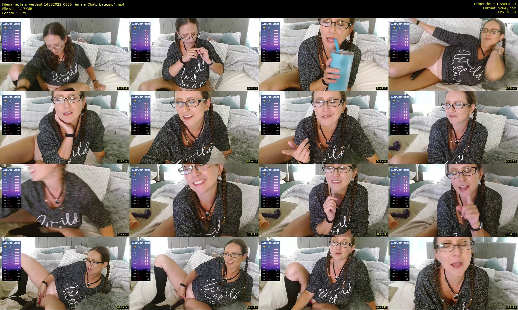 fern_verdant — 54 minute Chaturbate female cam show recording, 1080p, Aug 14, 2022