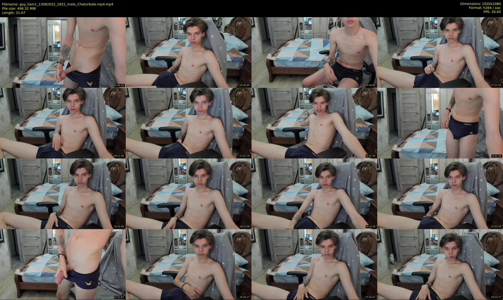 guy_liam1 — 32 minute Chaturbate male cam show recording, 1080p, Aug 13, 2022
