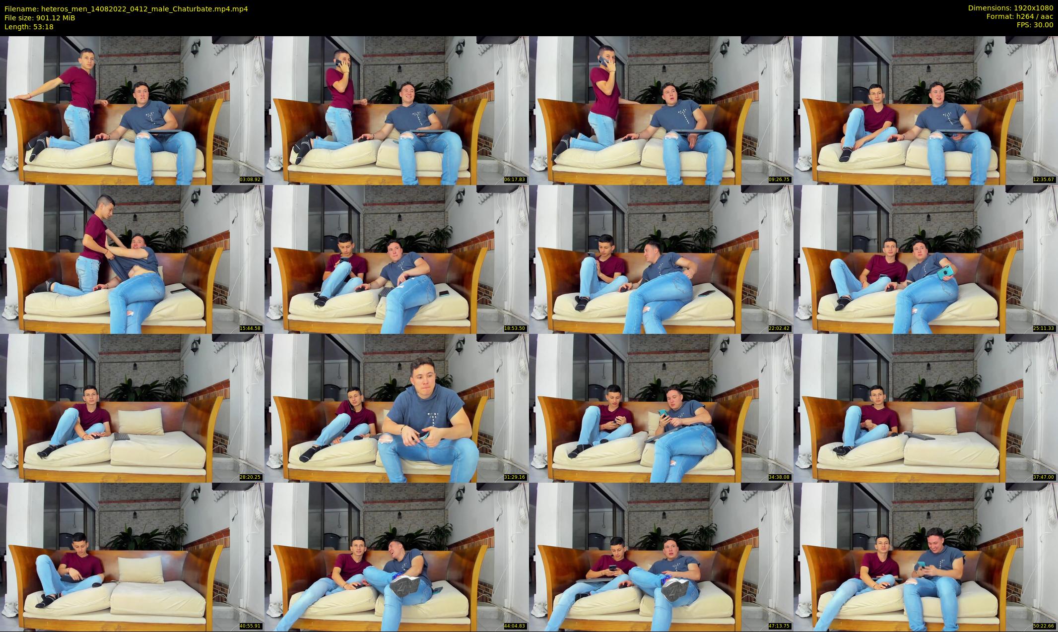heteros_men — 54 minute Chaturbate male cam show recording, 1080p, Aug 14, 2022
