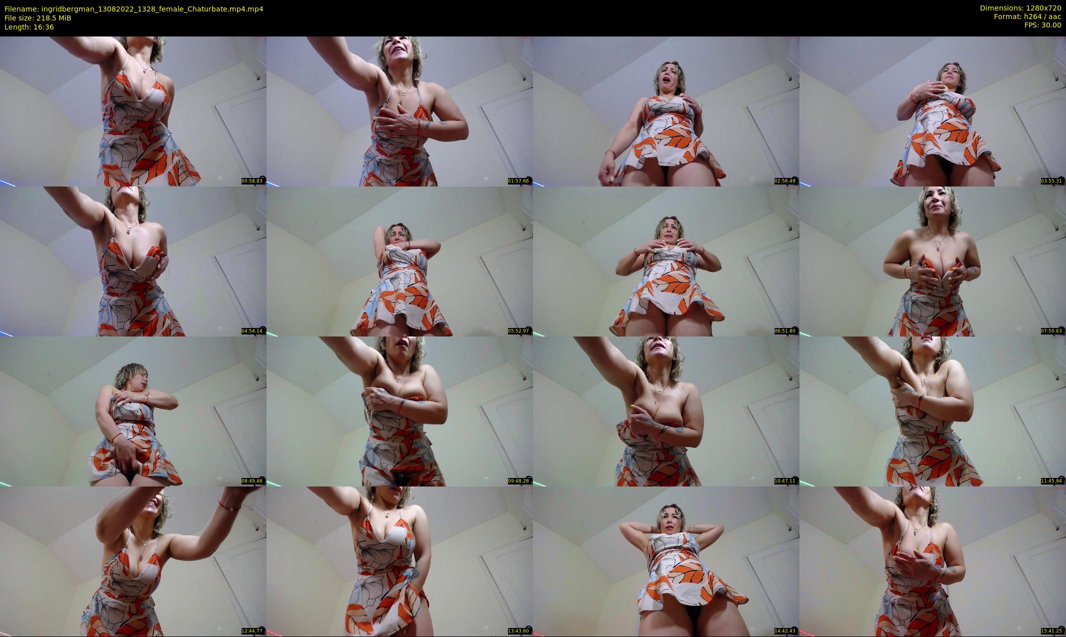 ingridbergman — 17 minute Chaturbate female cam show recording, 720p, Aug 13, 2022