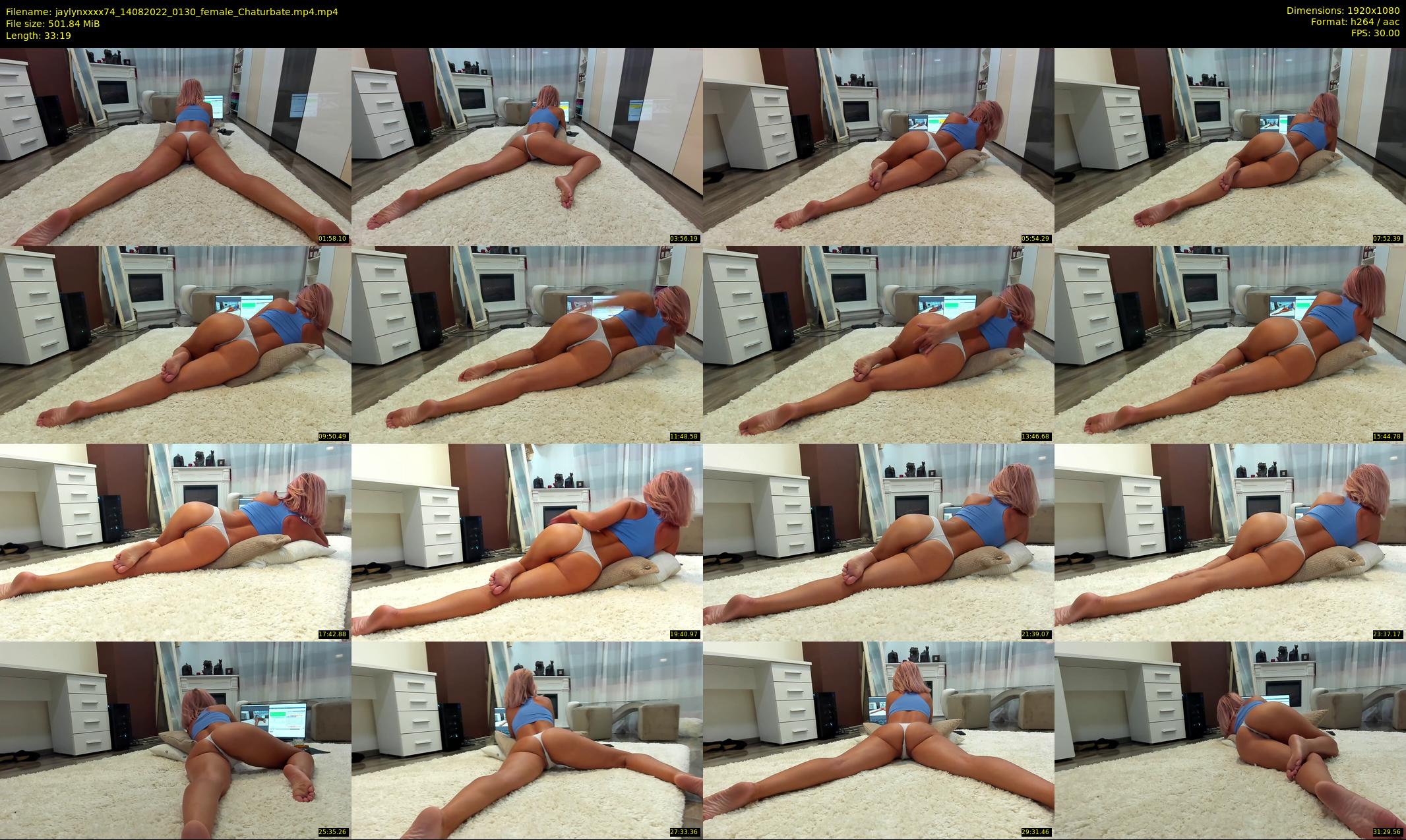 jaylynxxxx74 — 34 minute Chaturbate female cam show recording, 1080p, Aug 14, 2022