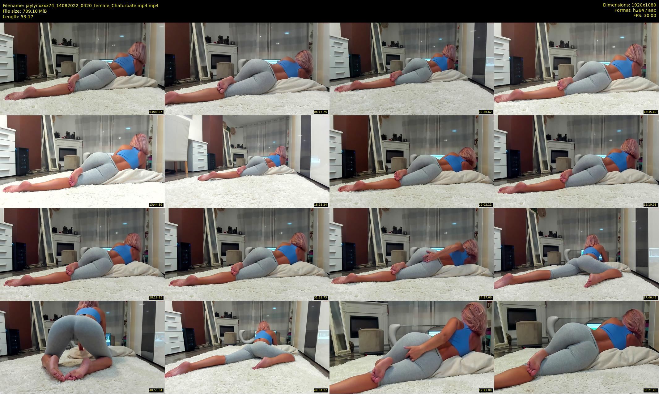 jaylynxxxx74 — 54 minute Chaturbate female cam show recording, 1080p, Aug 14, 2022