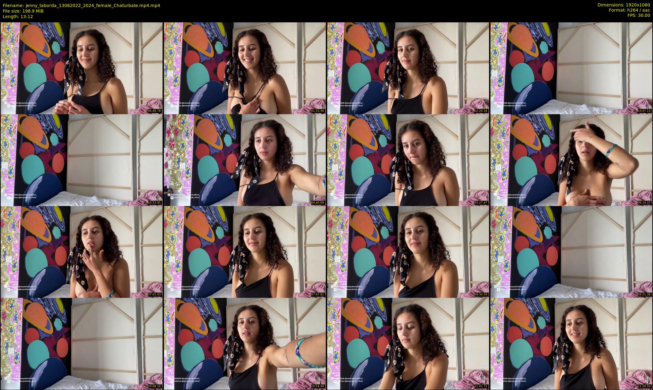 jenny_taborda — 14 minute Chaturbate female cam show recording, 1080p, Aug 13, 2022