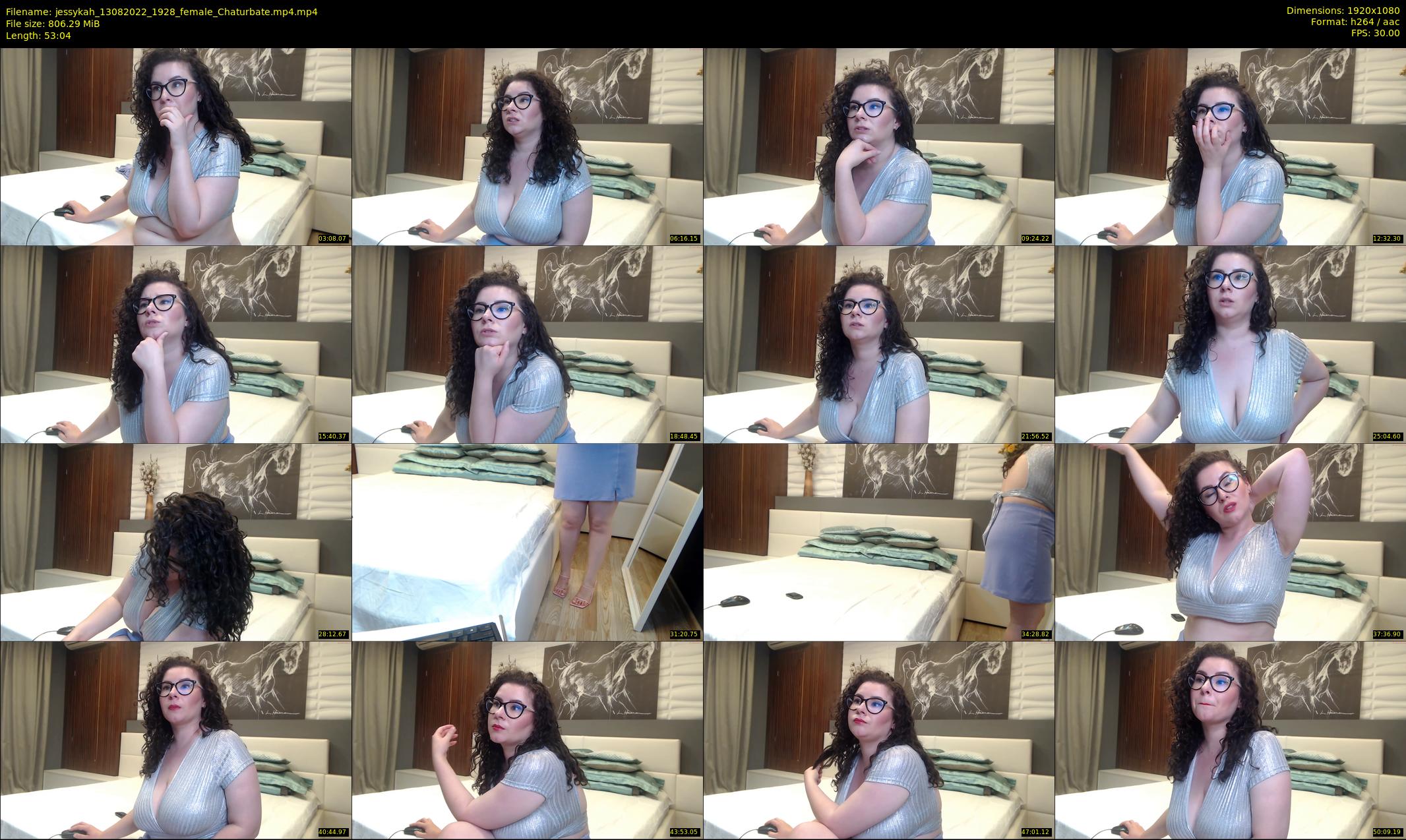 jessykah — 54 minute Chaturbate female cam show recording, 1080p, Aug 13, 2022