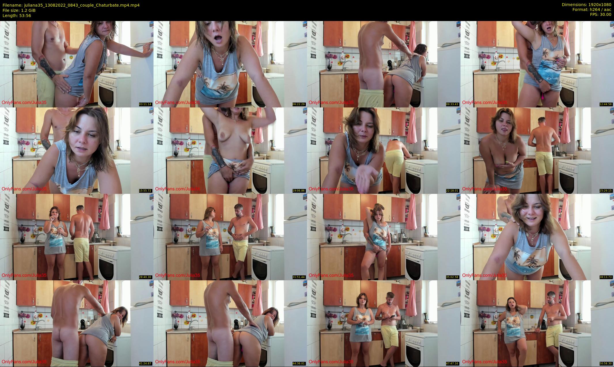 juliana35 — 54 minute Chaturbate couple cam show recording, 1080p, Aug 13, 2022