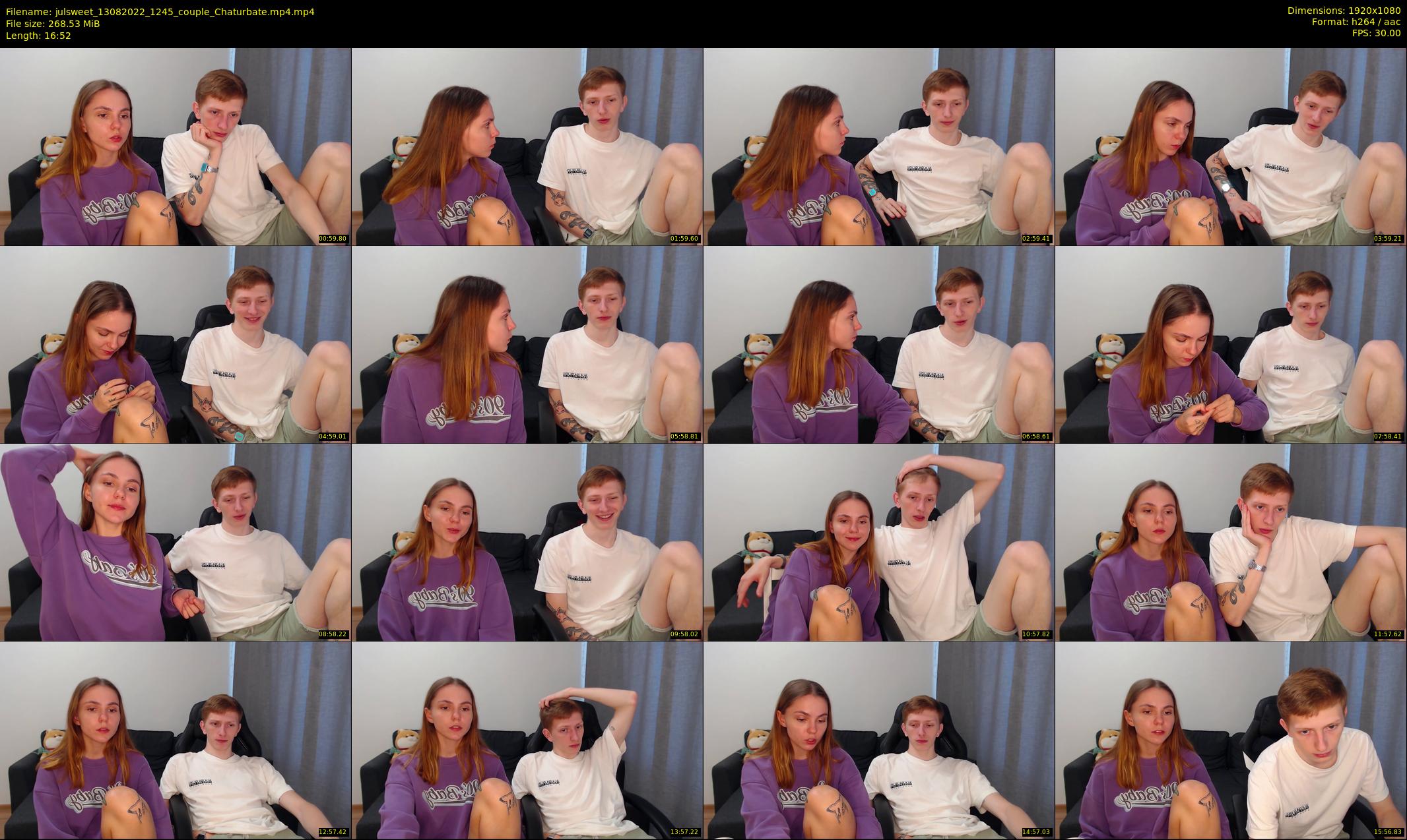 julsweet — 17 minute Chaturbate male cam show recording, 1080p, Aug 13, 2022