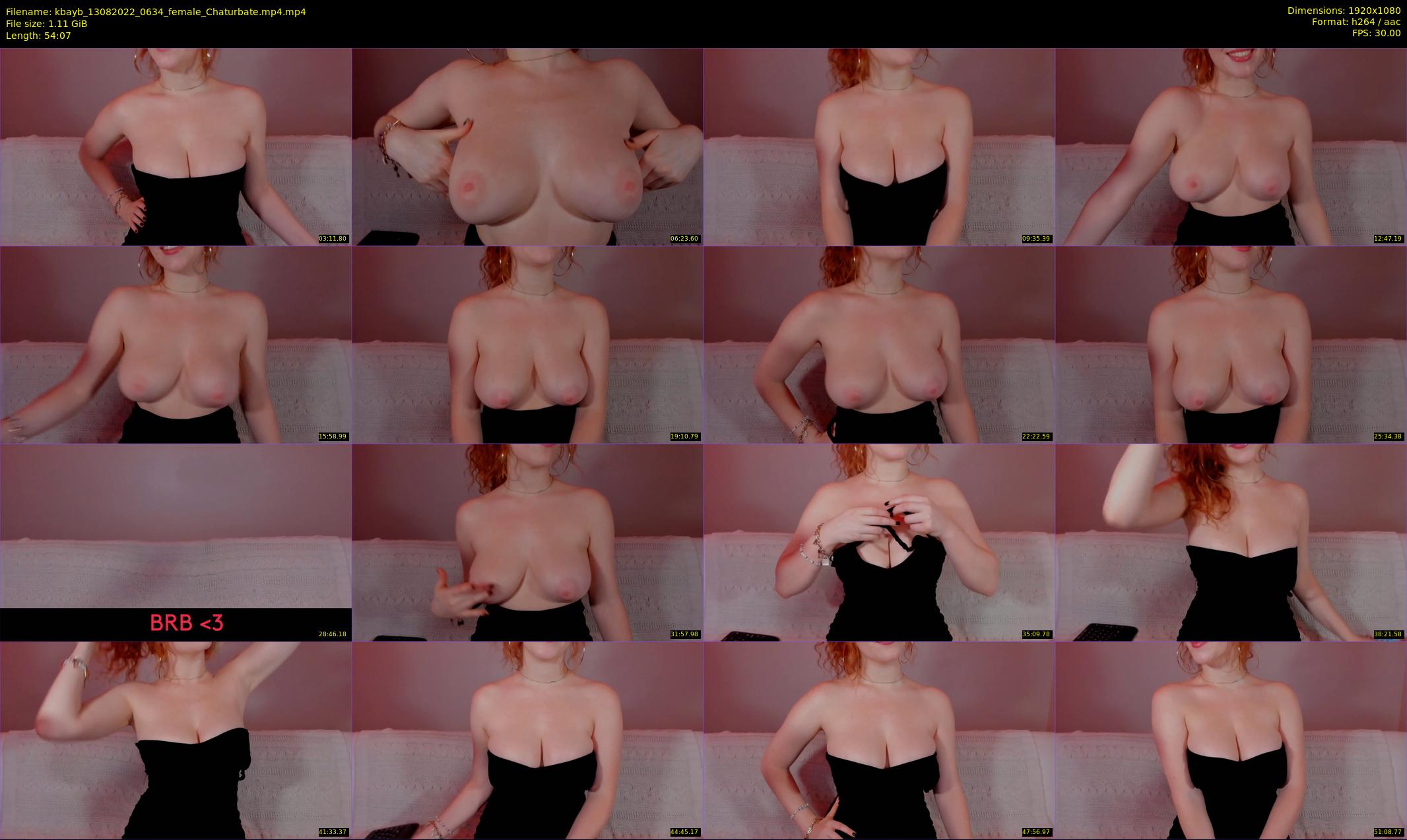 kbayb — 55 minute Chaturbate female cam show recording, 1080p, Aug 13, 2022