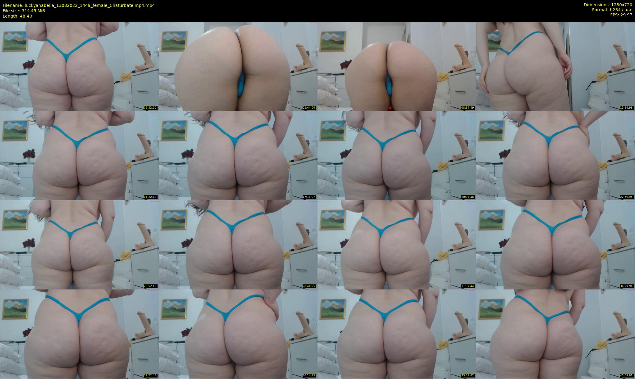 luckyanabella — 49 minute Chaturbate female cam show recording, 720p, Aug 13, 2022