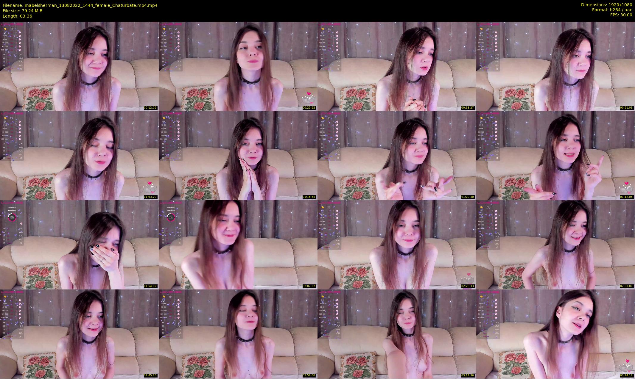 mabelsherman — 4 minute Chaturbate couple cam show recording, 1080p, Aug 13, 2022