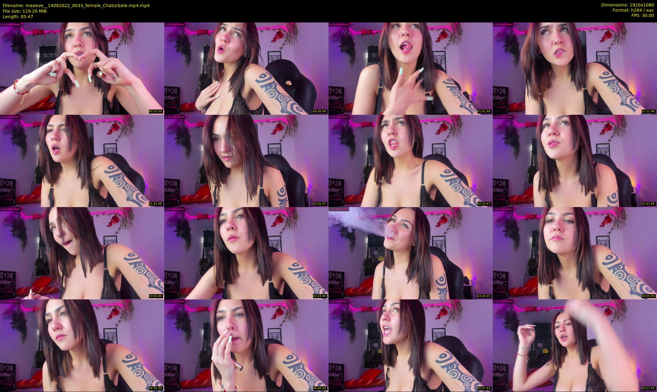 maeeve_ — 6 minute Chaturbate female cam show recording, 1080p, Aug 14, 2022