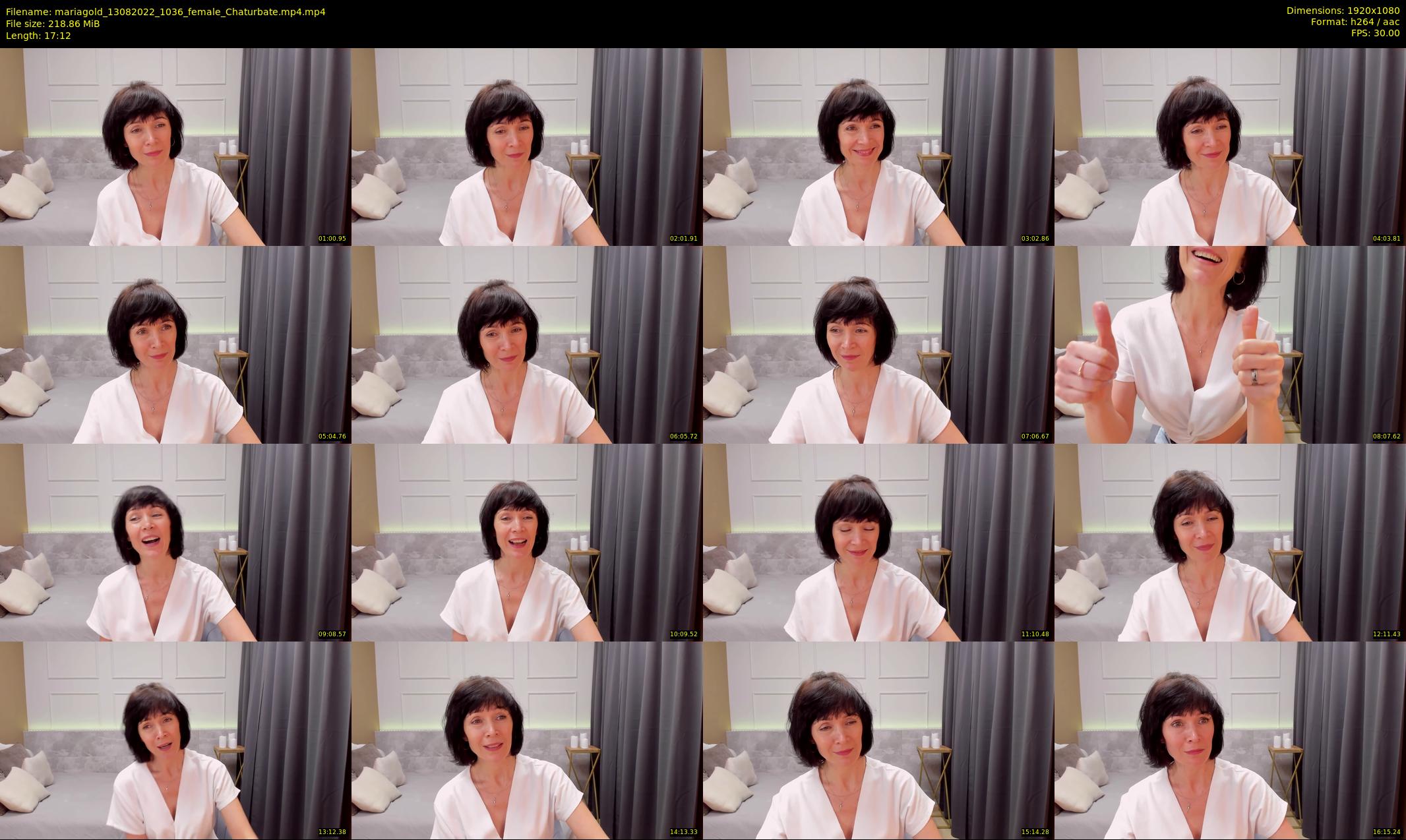 mariagold — 18 minute Chaturbate female cam show recording, 1080p, Aug 13, 2022