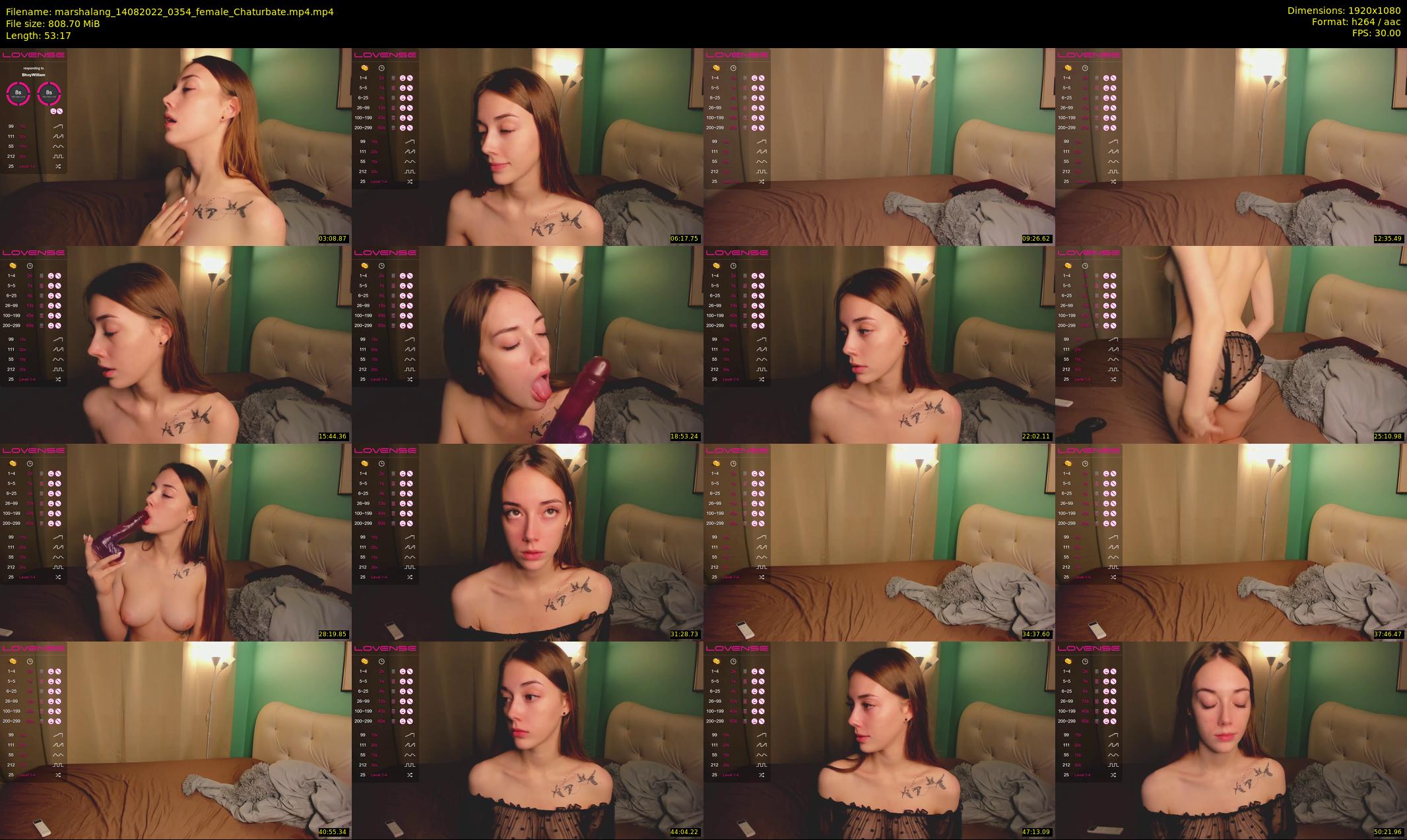 marshalang — 54 minute Chaturbate couple cam show recording, 1080p, Aug 14, 2022