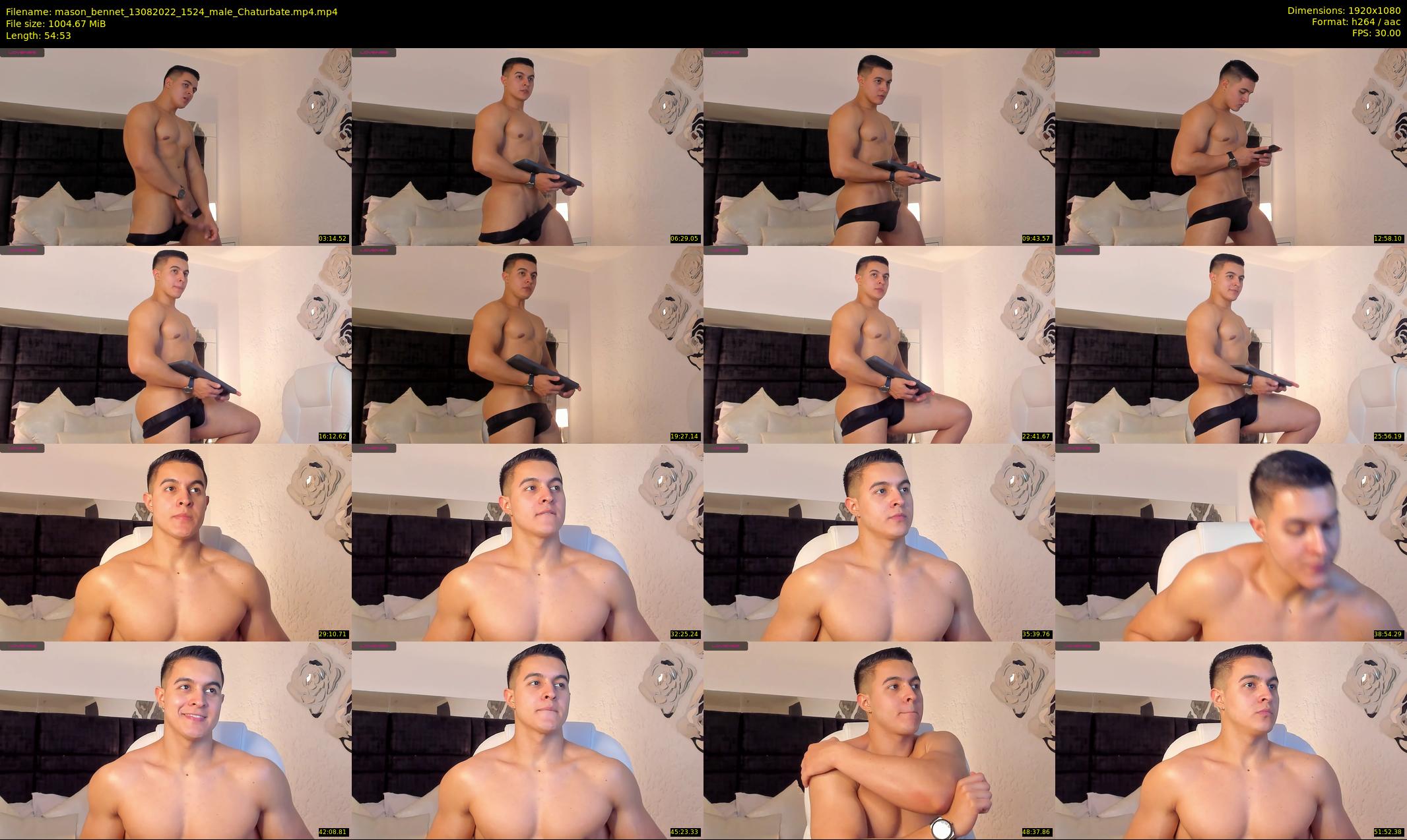 mason_bennet — 55 minute Chaturbate male cam show recording, 1080p, Aug 13, 2022