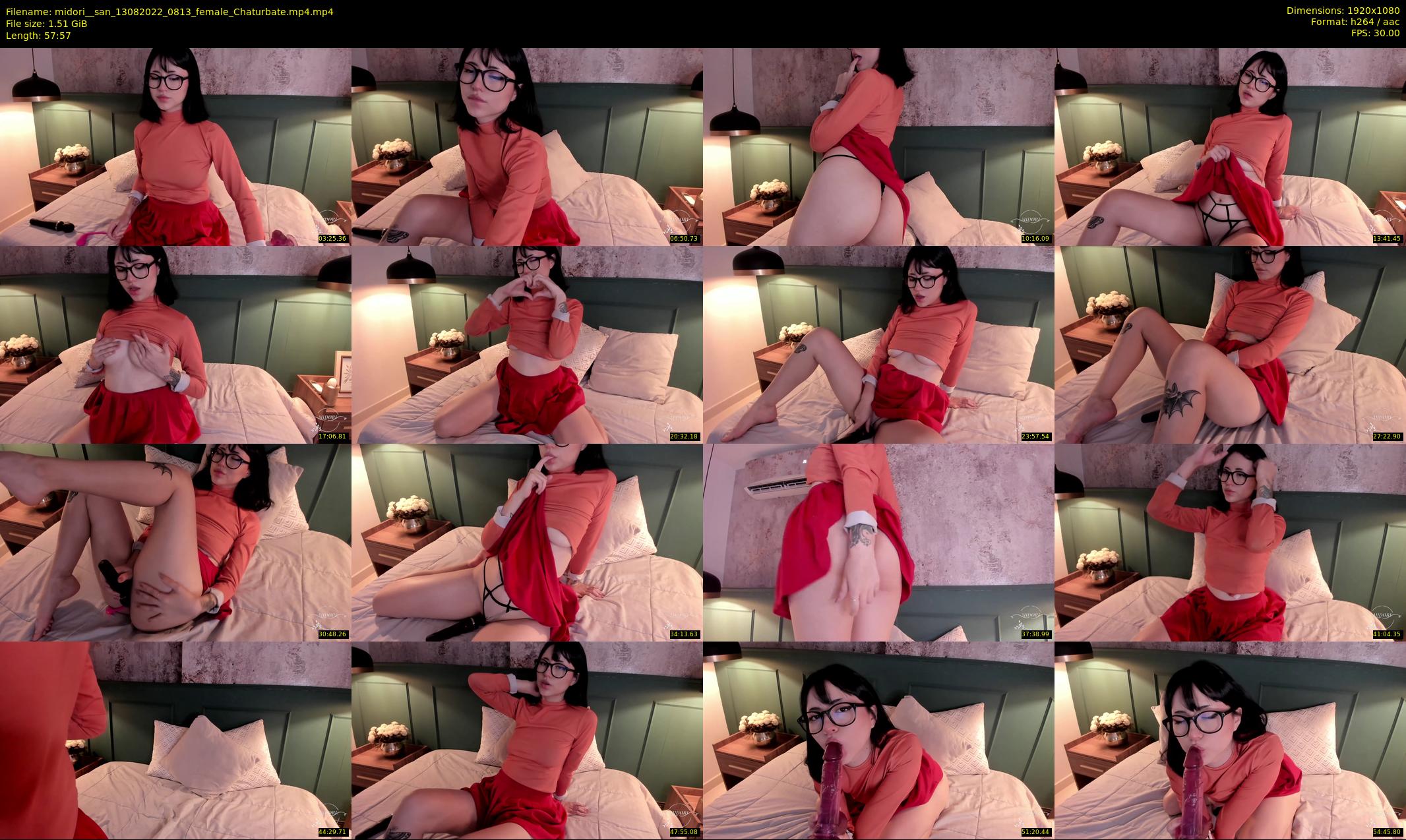 midori__san — 58 minute Chaturbate female cam show recording, 1080p, Aug 13, 2022