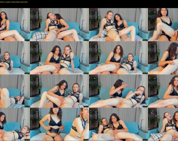 morgandafni — 54 minute Chaturbate couple cam show recording, 1080p, Aug 13, 2022