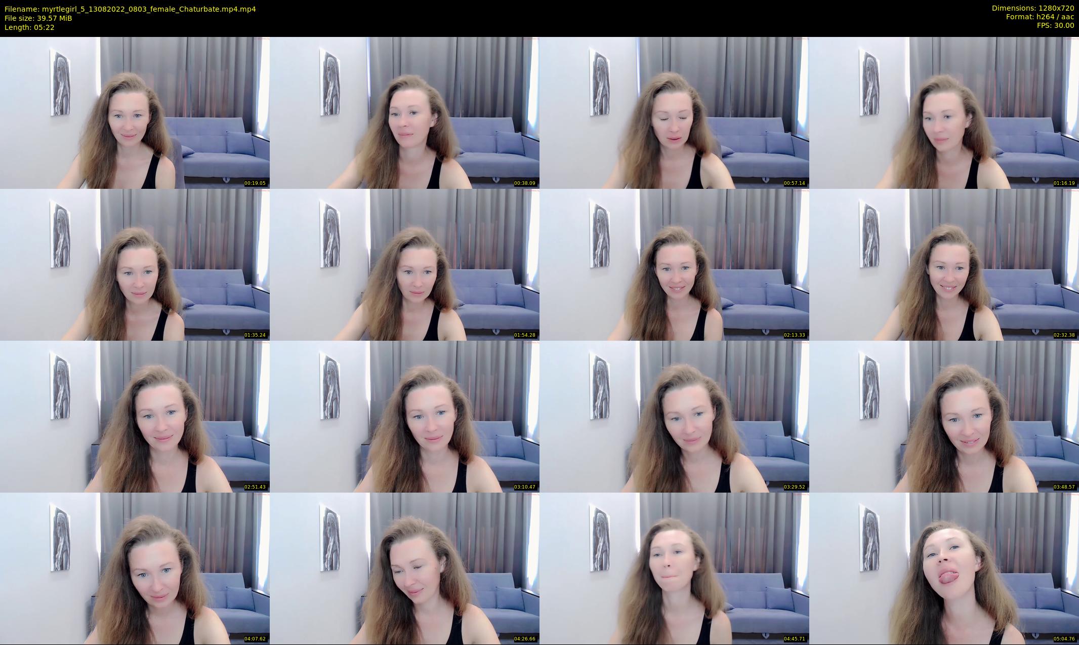 myrtlegirl_5 — 6 minute Chaturbate female cam show recording, 720p, Aug 13, 2022