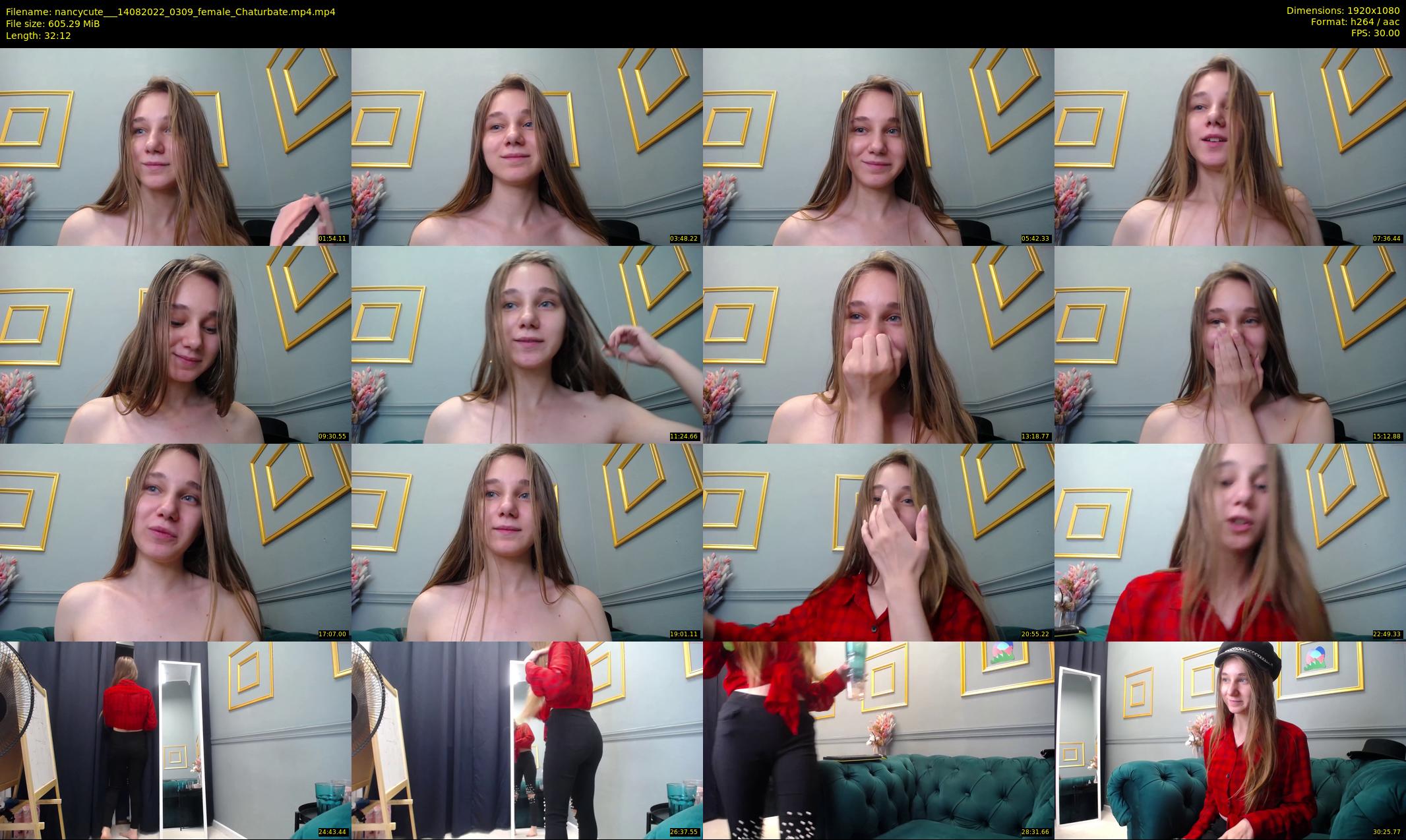 nancycute__ — 33 minute Chaturbate female cam show recording, 1080p, Aug 14, 2022
