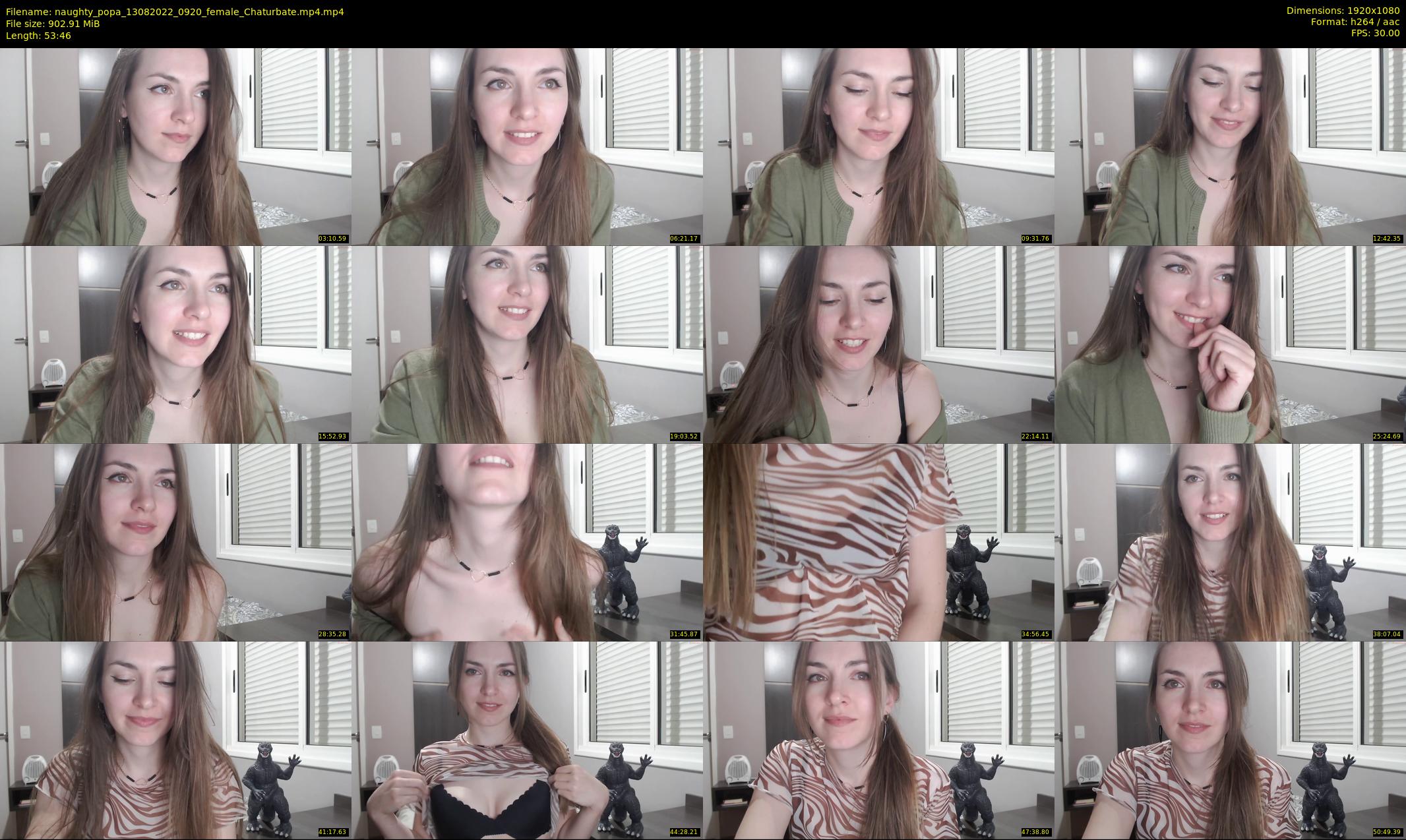 naughty_popa — 54 minute Chaturbate female cam show recording, 1080p, Aug 13, 2022