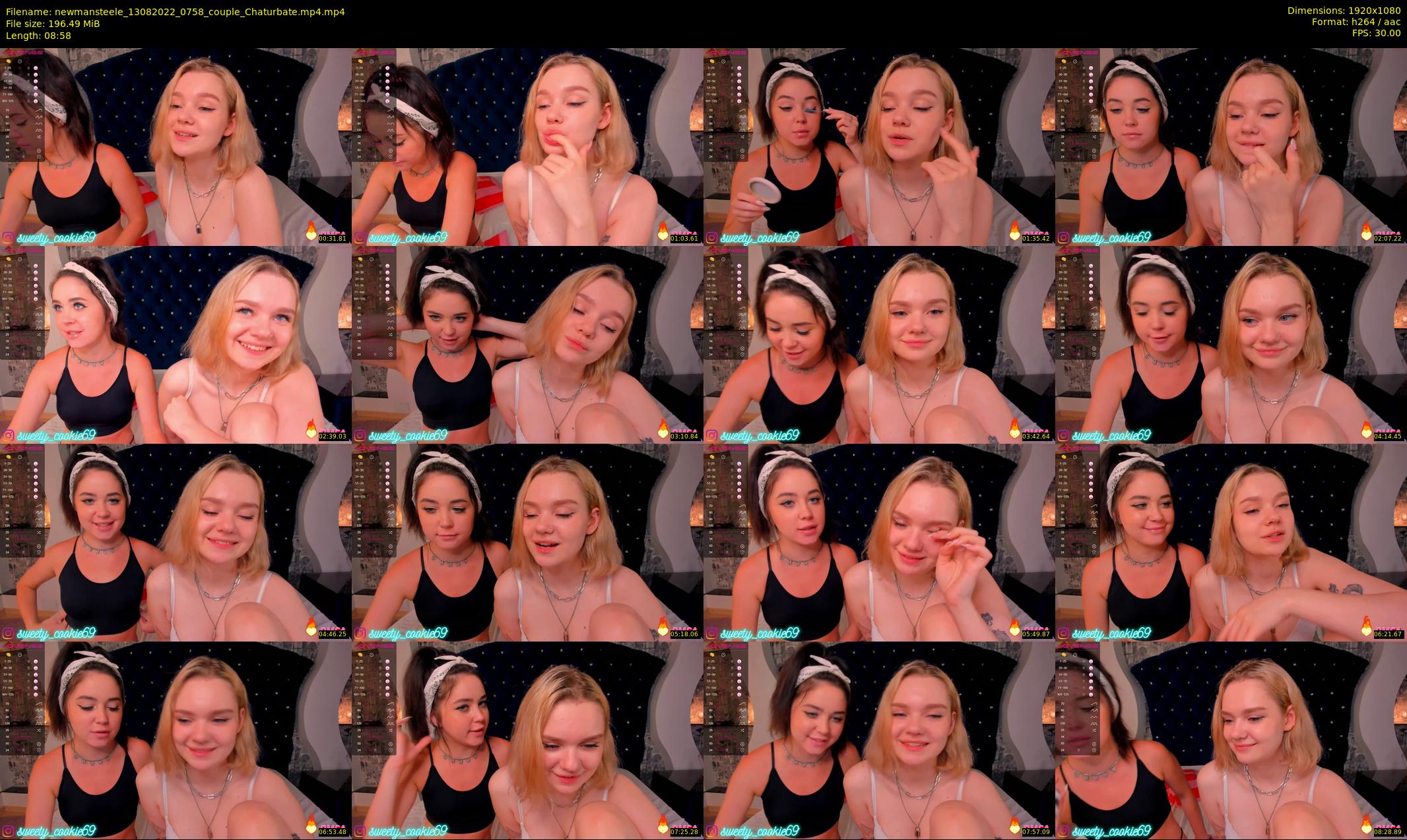 newmansteele — 9 minute Chaturbate couple cam show recording, 1080p, Aug 13, 2022