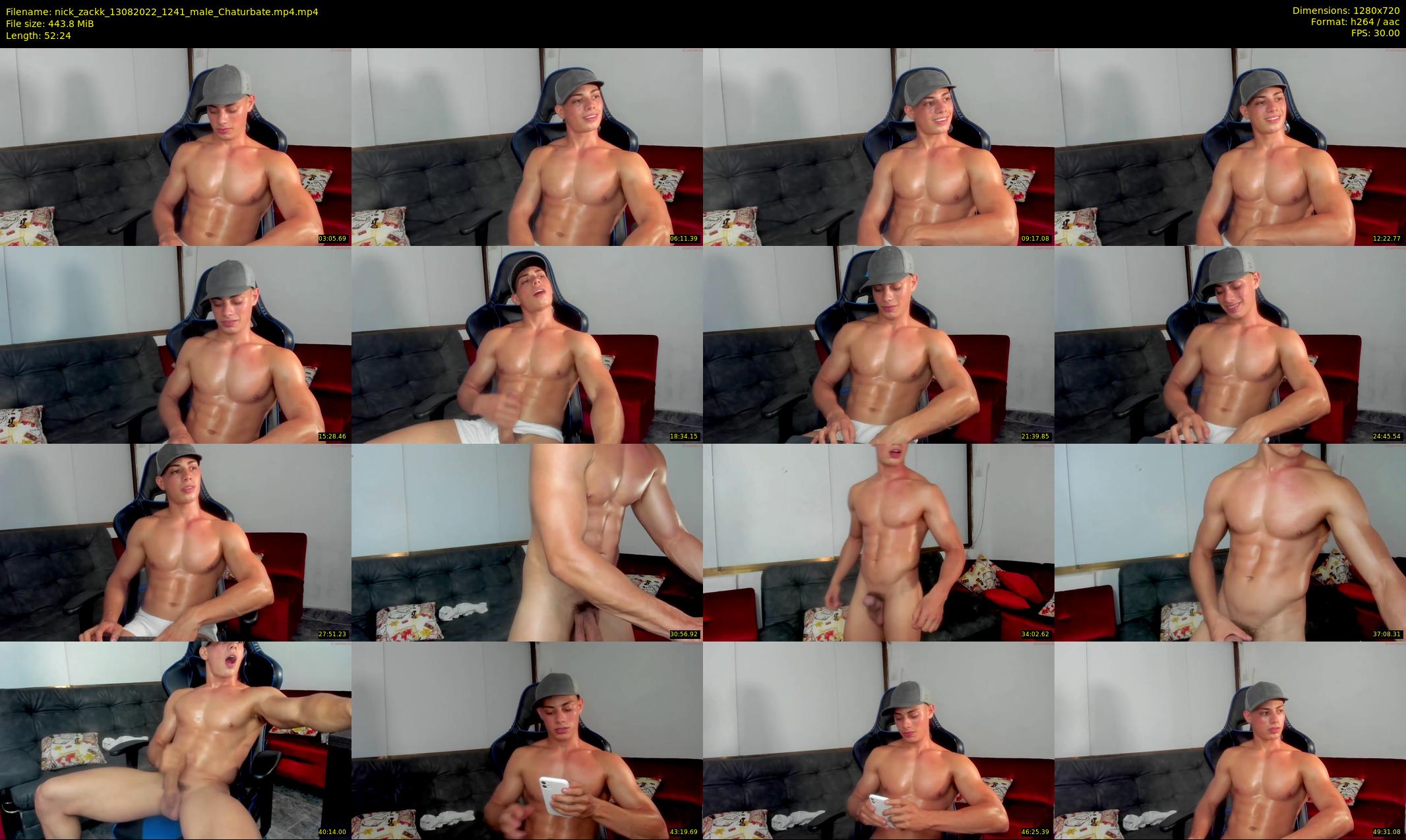 nick_zackk — 53 minute Chaturbate male cam show recording, 720p, Aug 13, 2022