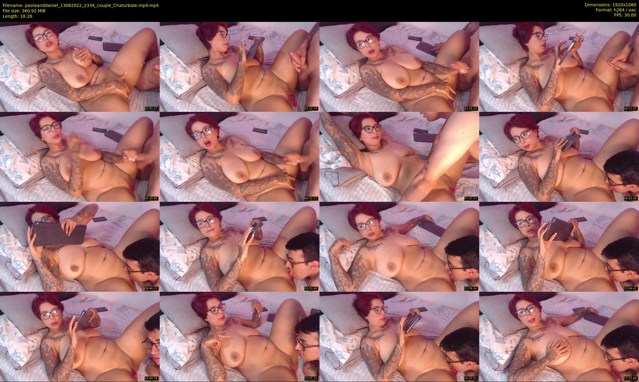 paolaanddaniel — 19 minute Chaturbate couple cam show recording, 1080p, Aug 13, 2022