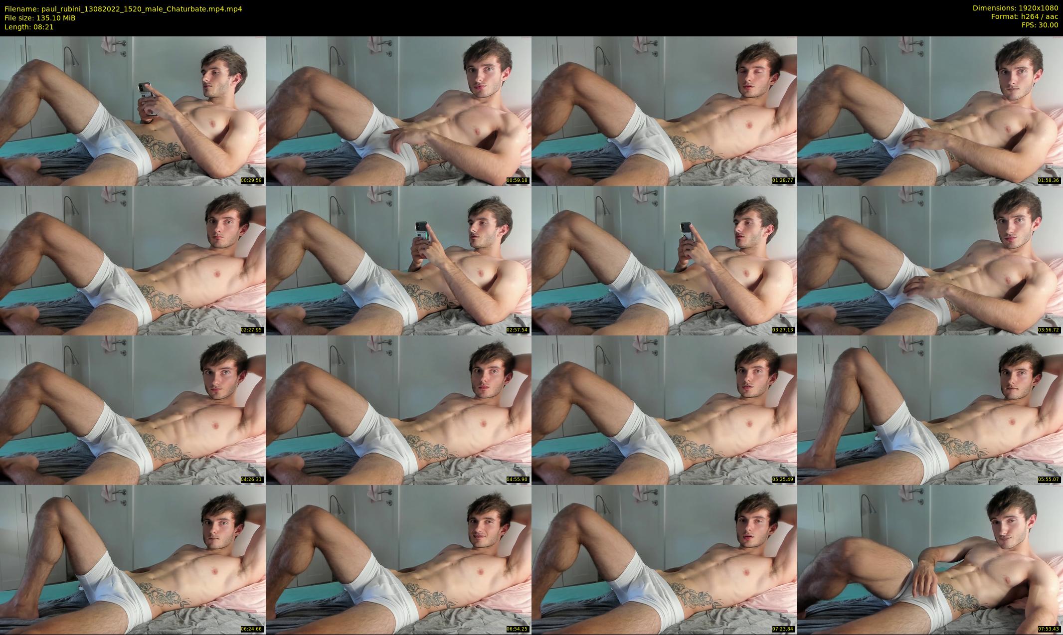 paul_rubini — 9 minute Chaturbate male cam show recording, 1080p, Aug 13, 2022