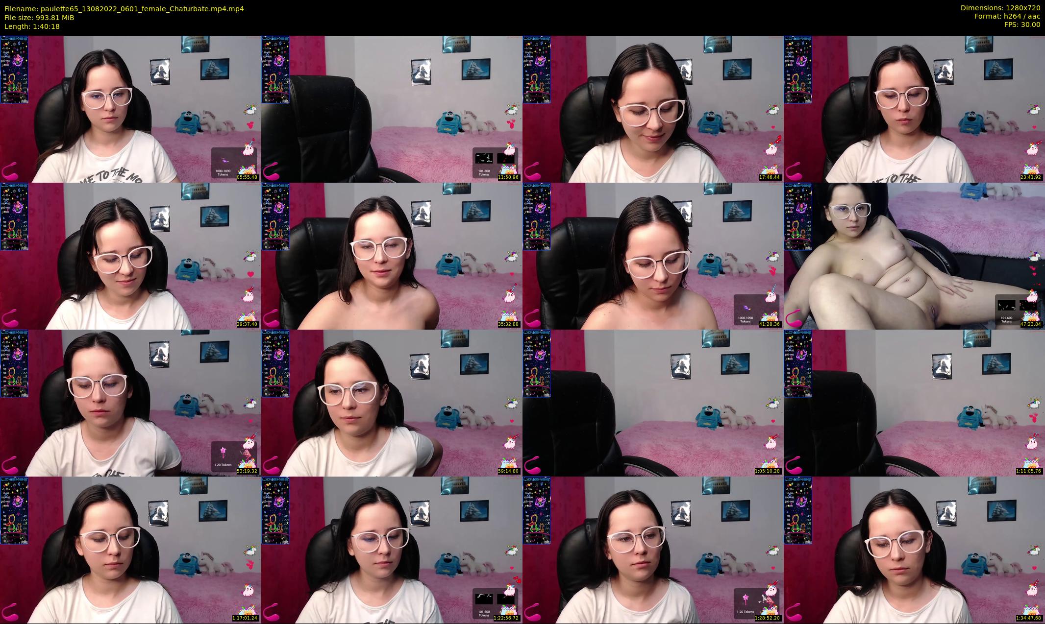 paulette65 — 101 minute Chaturbate female cam show recording, 720p, Aug 13, 2022