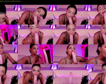 queen_of_deepthroat — 54 minute Chaturbate female cam show recording, 1080p, Aug 13, 2022