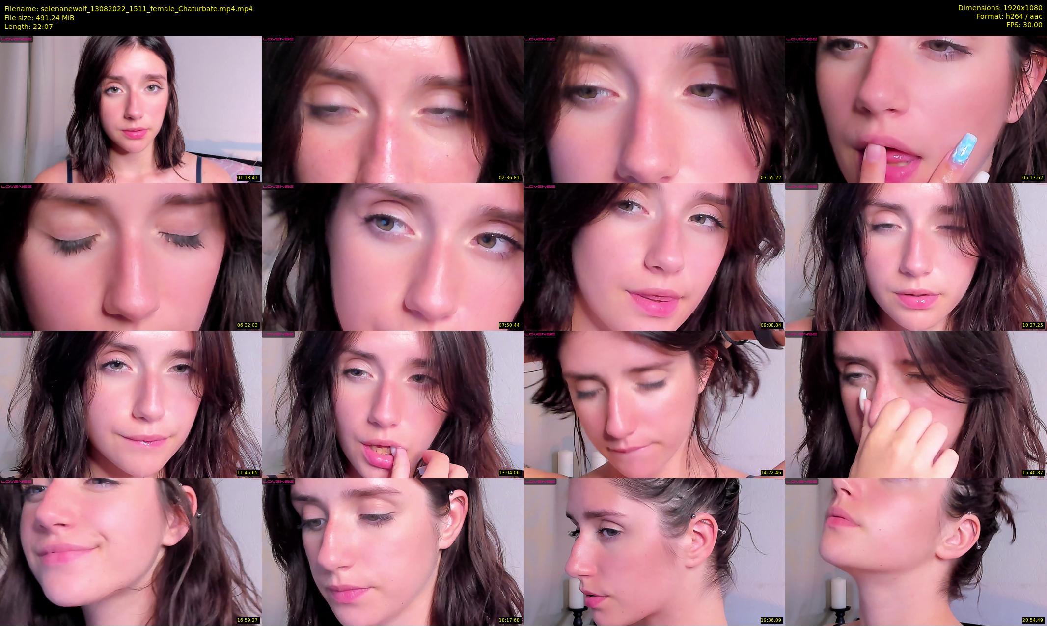 selenanewolf — 23 minute Chaturbate couple cam show recording, 1080p, Aug 13, 2022