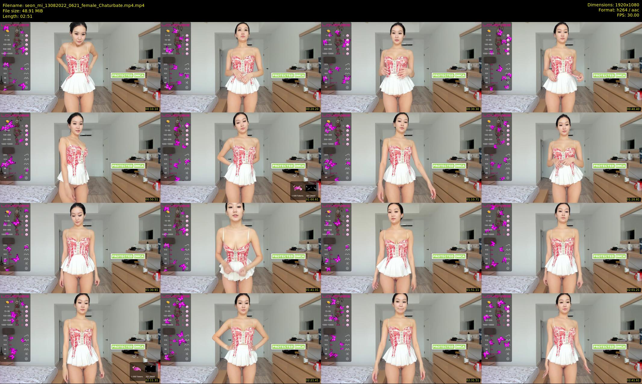seon_mi — 3 minute Chaturbate female cam show recording, 1080p, Aug 13, 2022