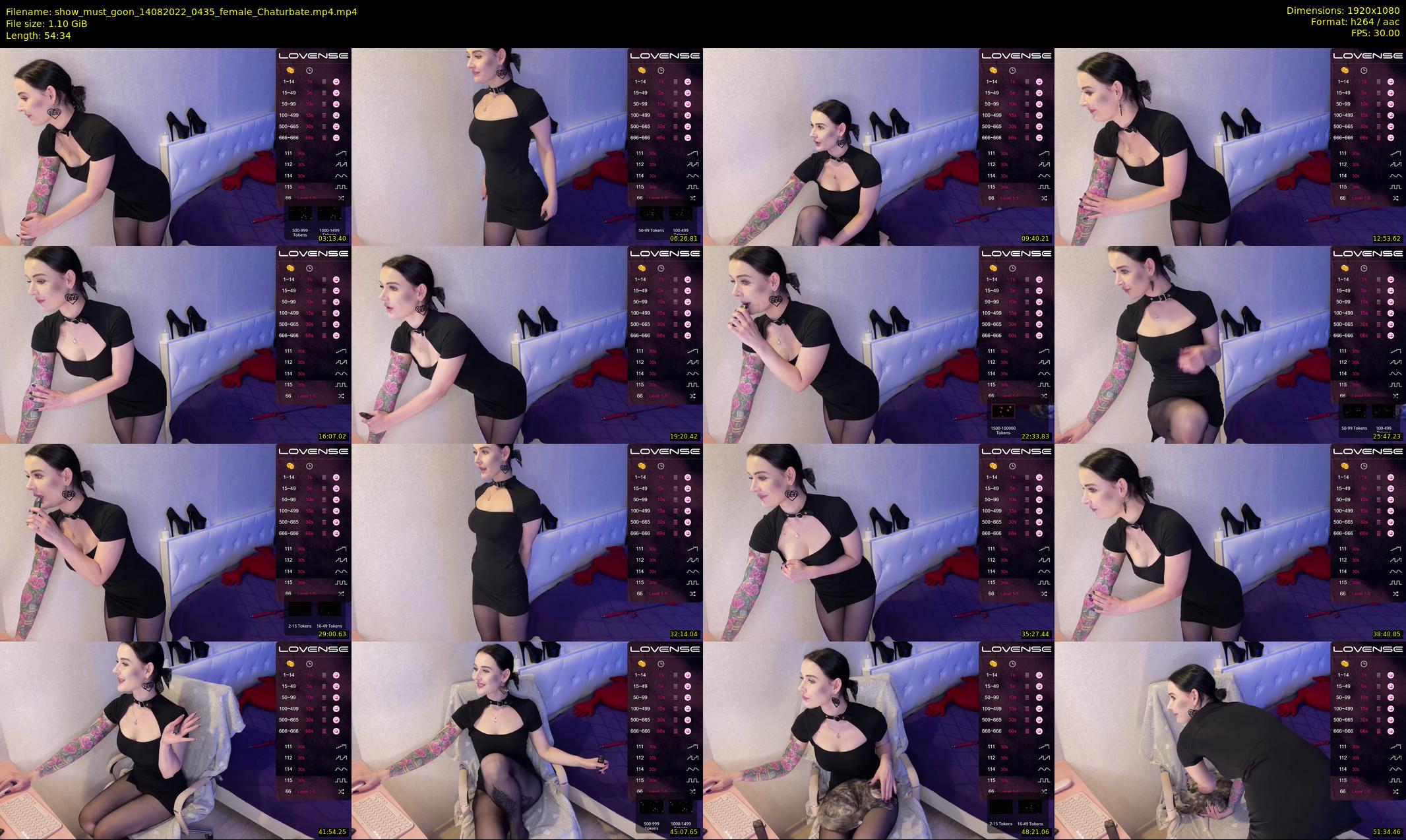show_must_goon — 55 minute Chaturbate female cam show recording, 1080p, Aug 14, 2022