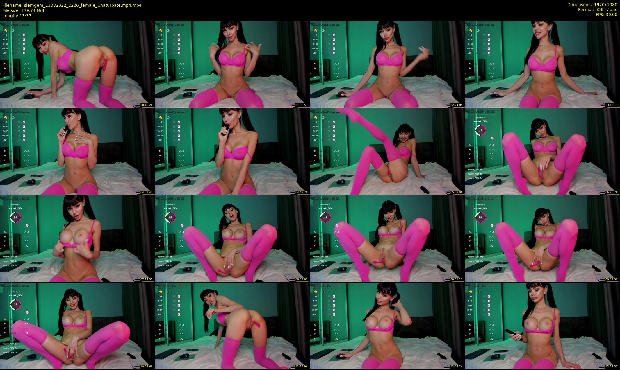 slemgem — 14 minute Chaturbate couple cam show recording, 1080p, Aug 13, 2022