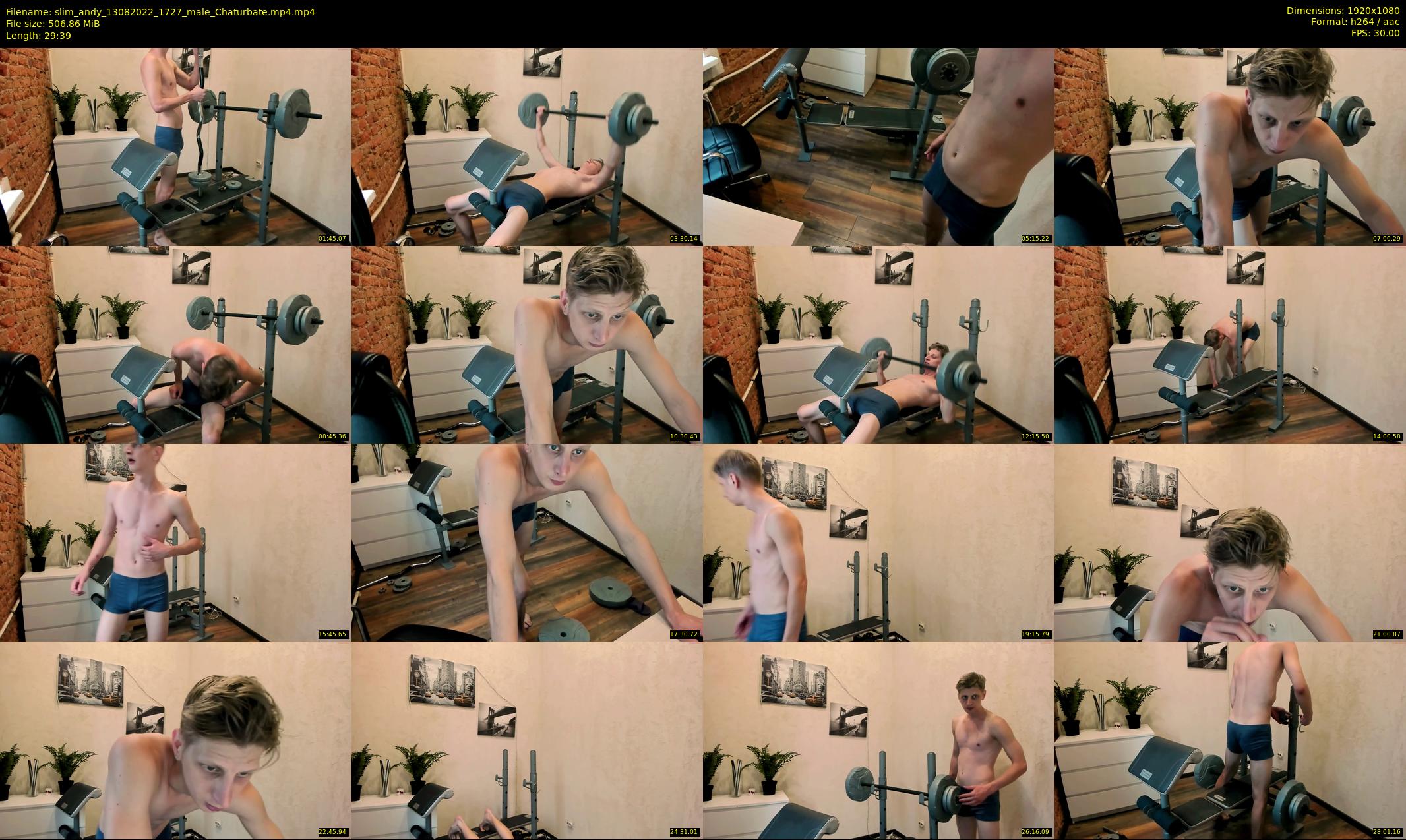slim_andy — 30 minute Chaturbate male cam show recording, 1080p, Aug 13, 2022