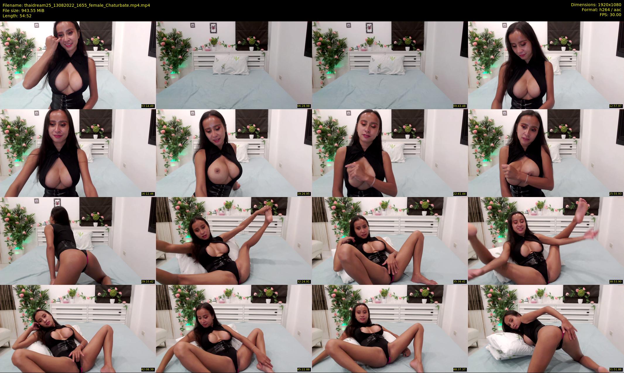 thaidream25 — 55 minute Chaturbate female cam show recording, 1080p, Aug 13, 2022