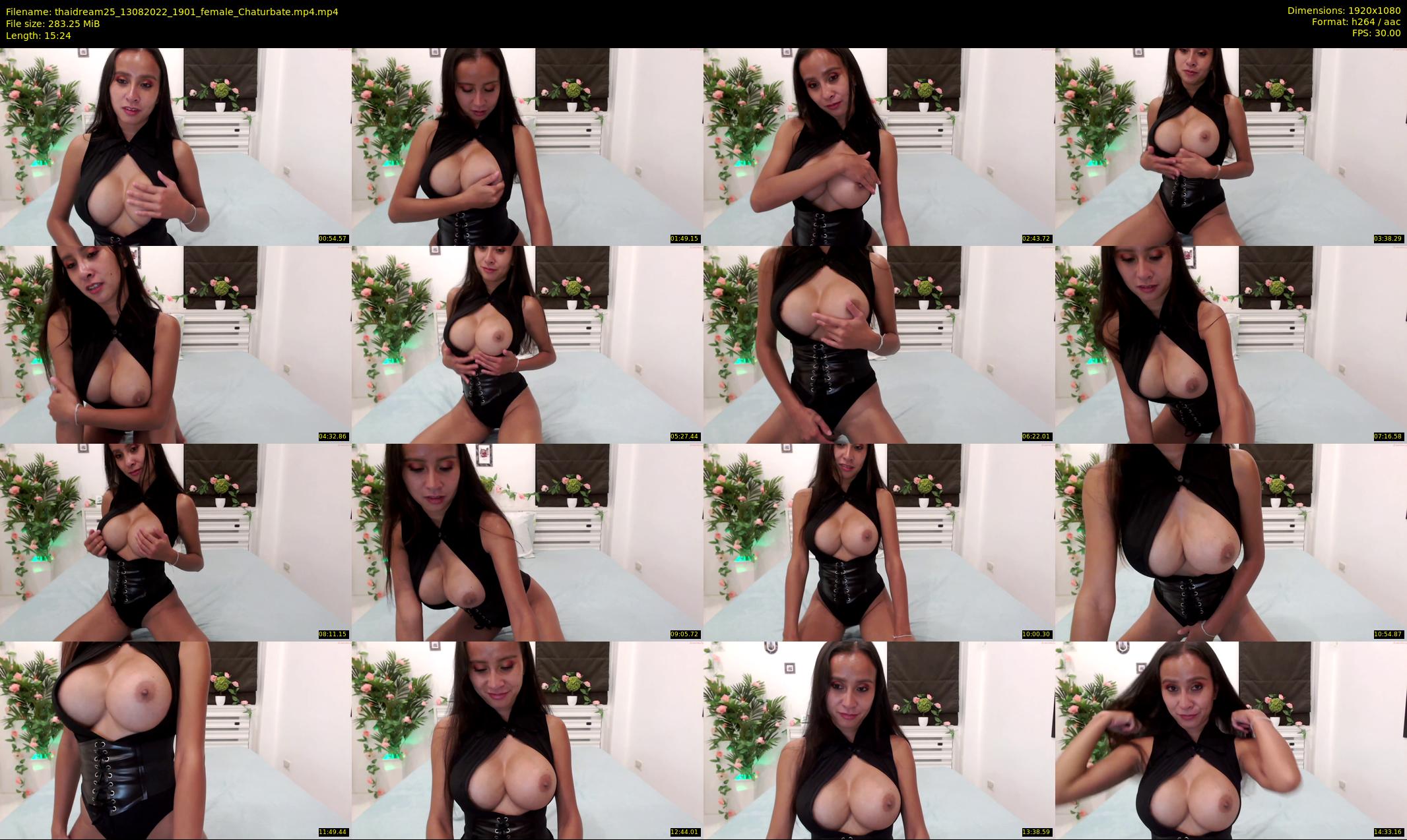 thaidream25 — 16 minute Chaturbate female cam show recording, 1080p, Aug 13, 2022
