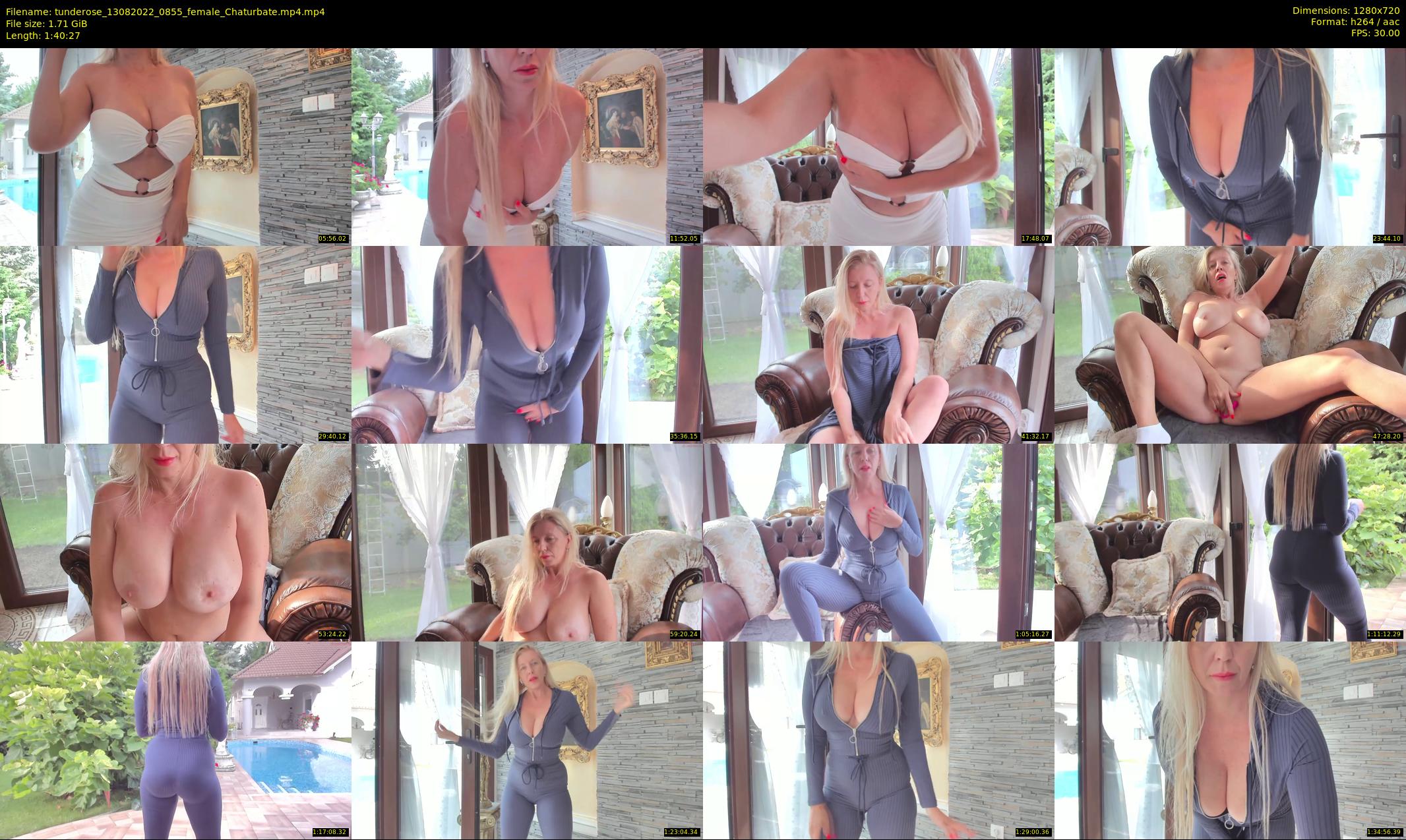 tunderose — 101 minute Chaturbate female cam show recording, 720p, Aug 13, 2022