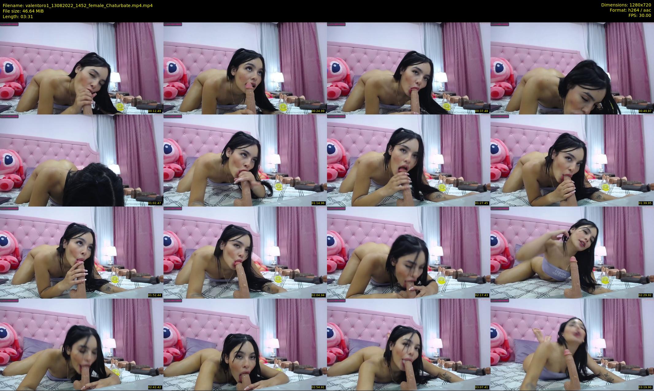 valentoro1 — 4 minute Chaturbate female cam show recording, 720p, Aug 13, 2022