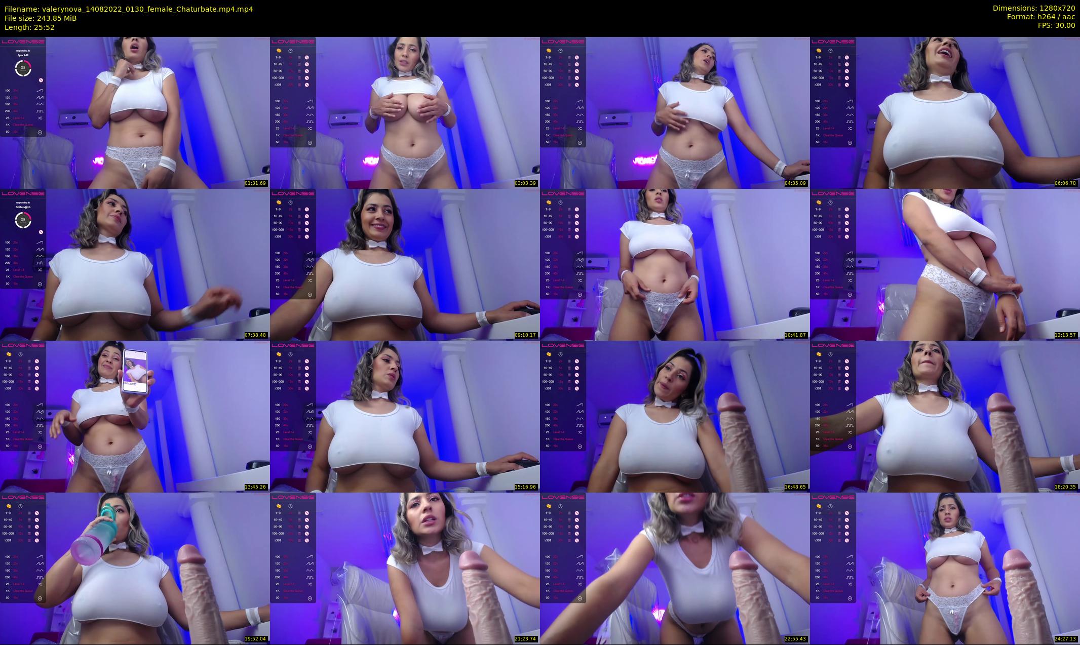 valerynova — 26 minute Chaturbate female cam show recording, 720p, Aug 14, 2022