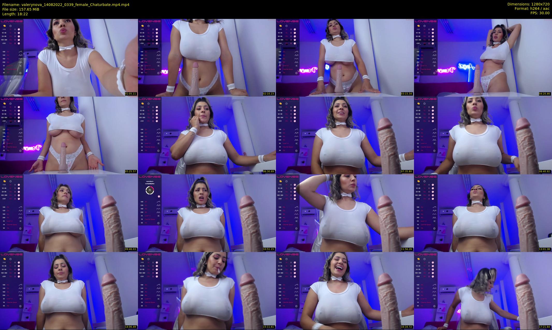 valerynova — 19 minute Chaturbate female cam show recording, 720p, Aug 14, 2022