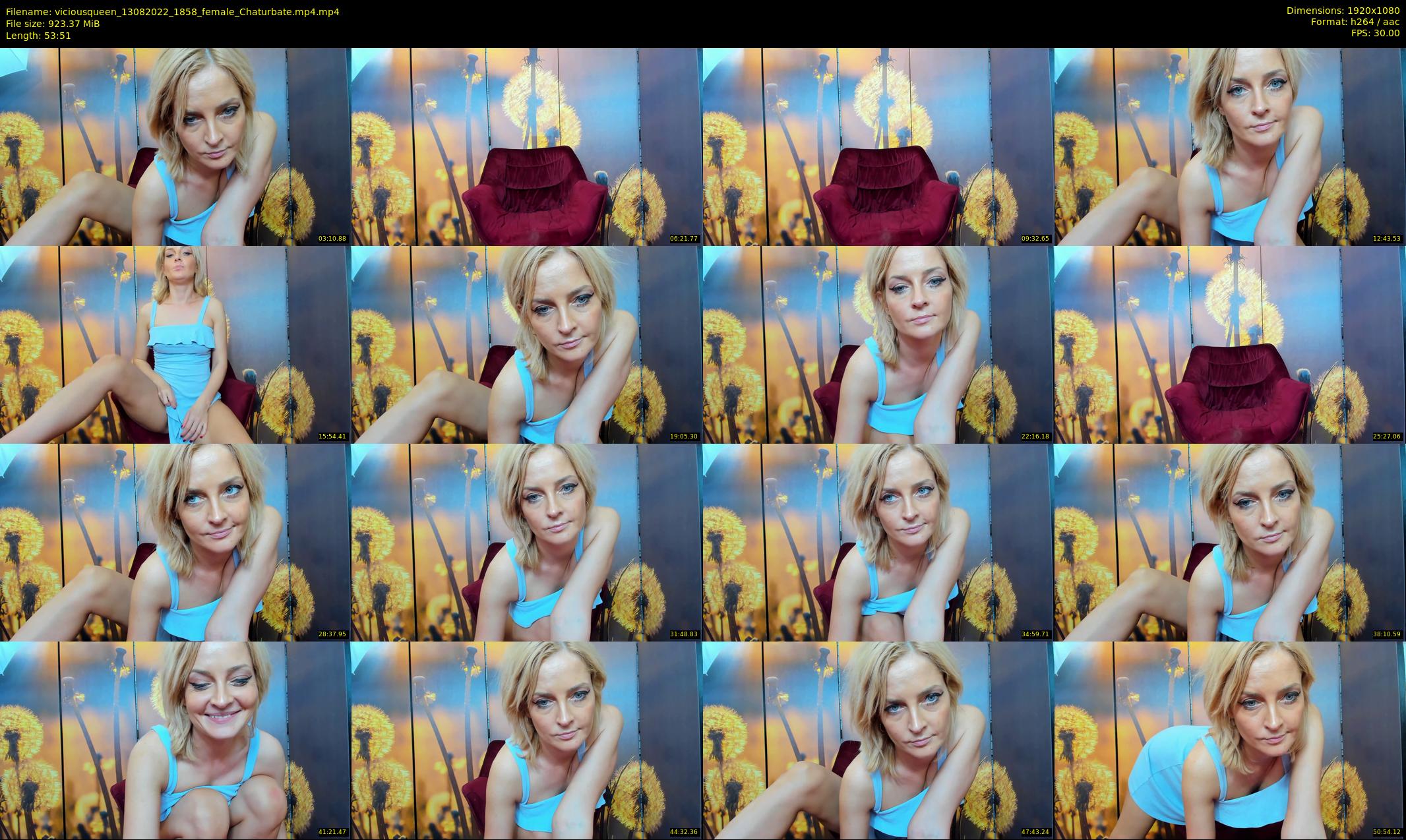 viciousqueen — 54 minute Chaturbate female cam show recording, 1080p, Aug 13, 2022
