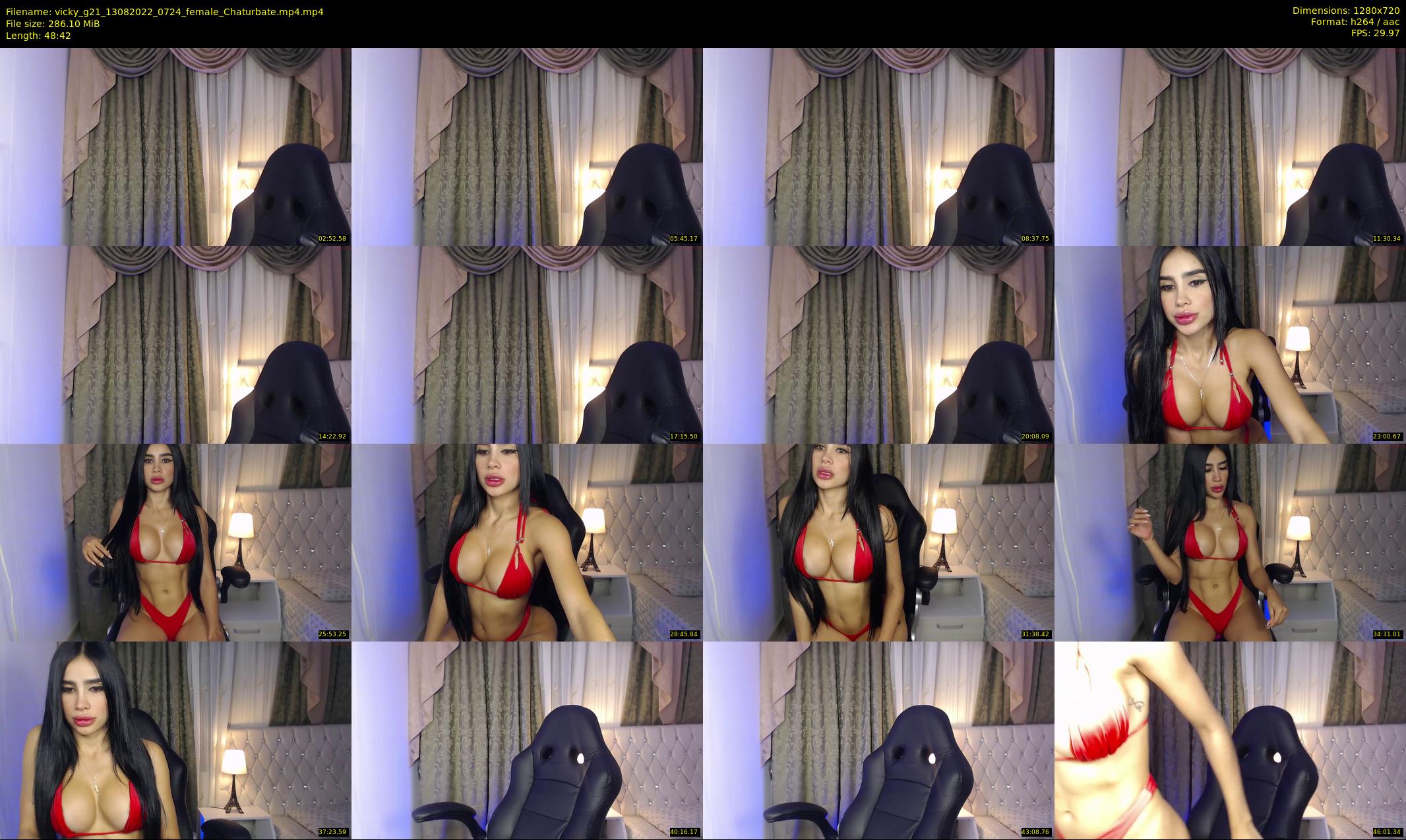 vicky_g21 — 49 minute Chaturbate female cam show recording, 720p, Aug 13, 2022